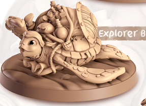 Turtle - Swimmers - Tortl - Animal Companions by Cornelia - Cast n Play
