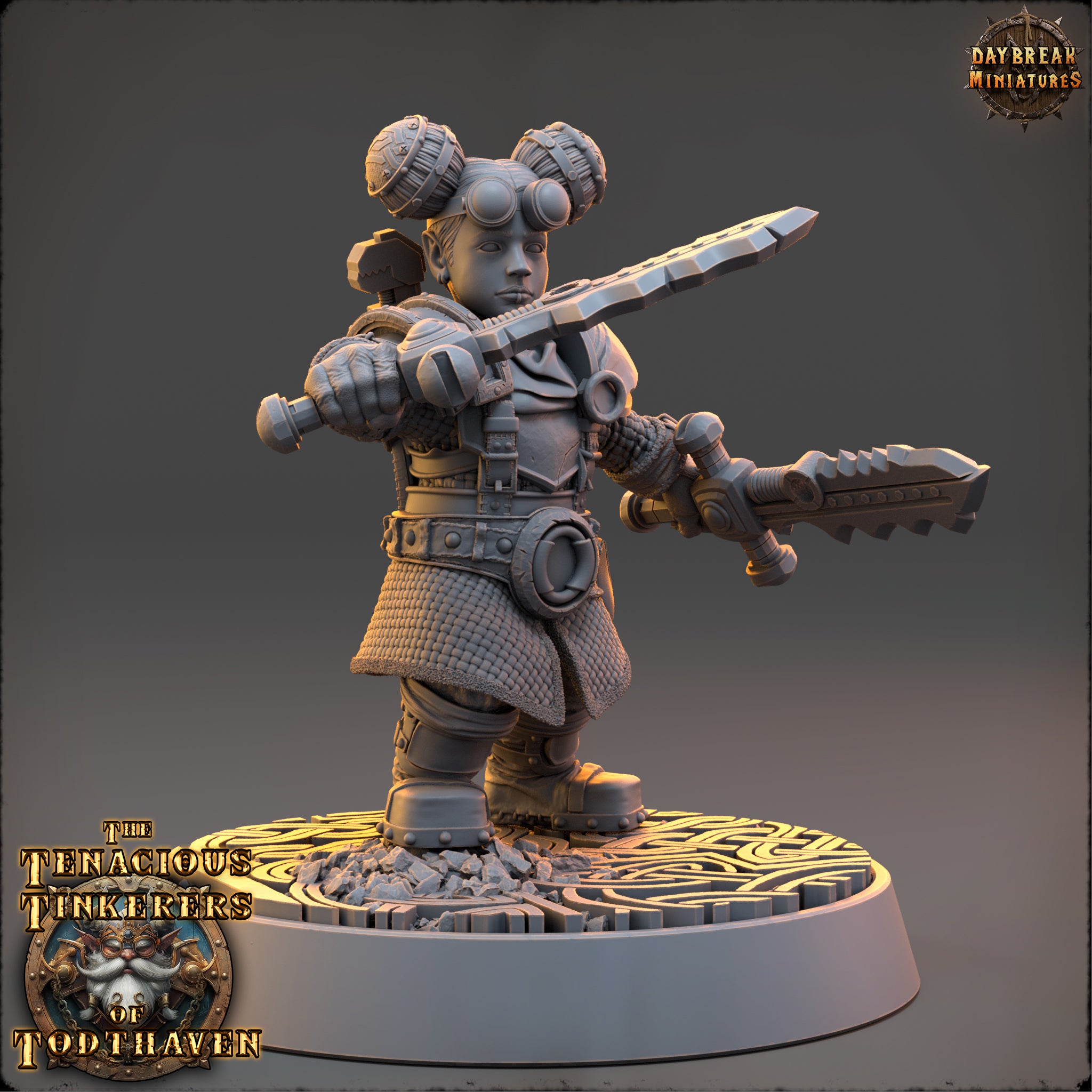 Gnomes - aus der Reihe The Tenacious Tinkerers of Todthaven von Daybreak Miniatures