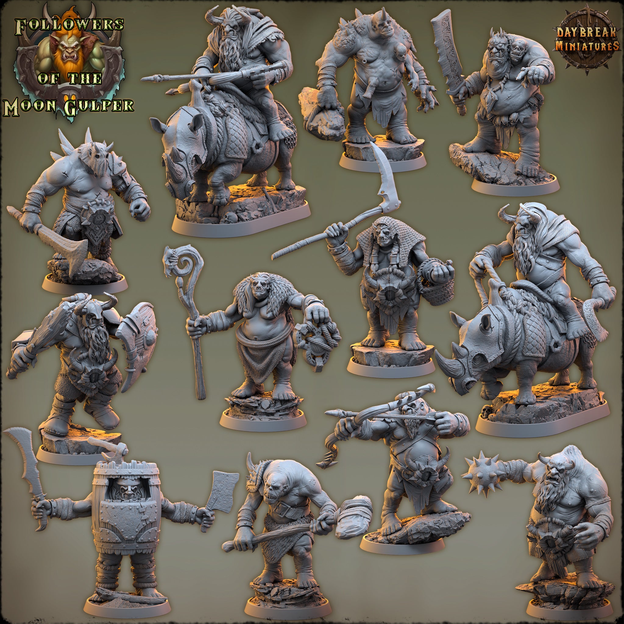 Oger - Followers of the Moon Gulper - Daybreak Miniatures