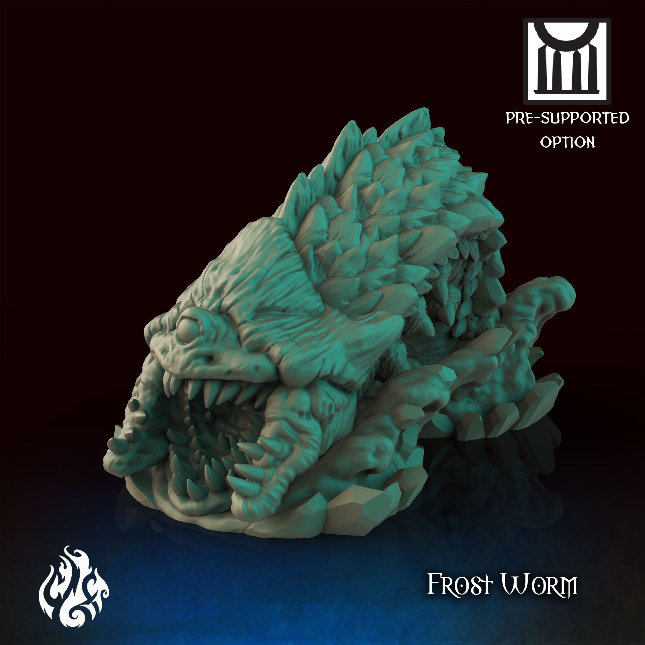 Frost Worm - von Crippled God Foundry