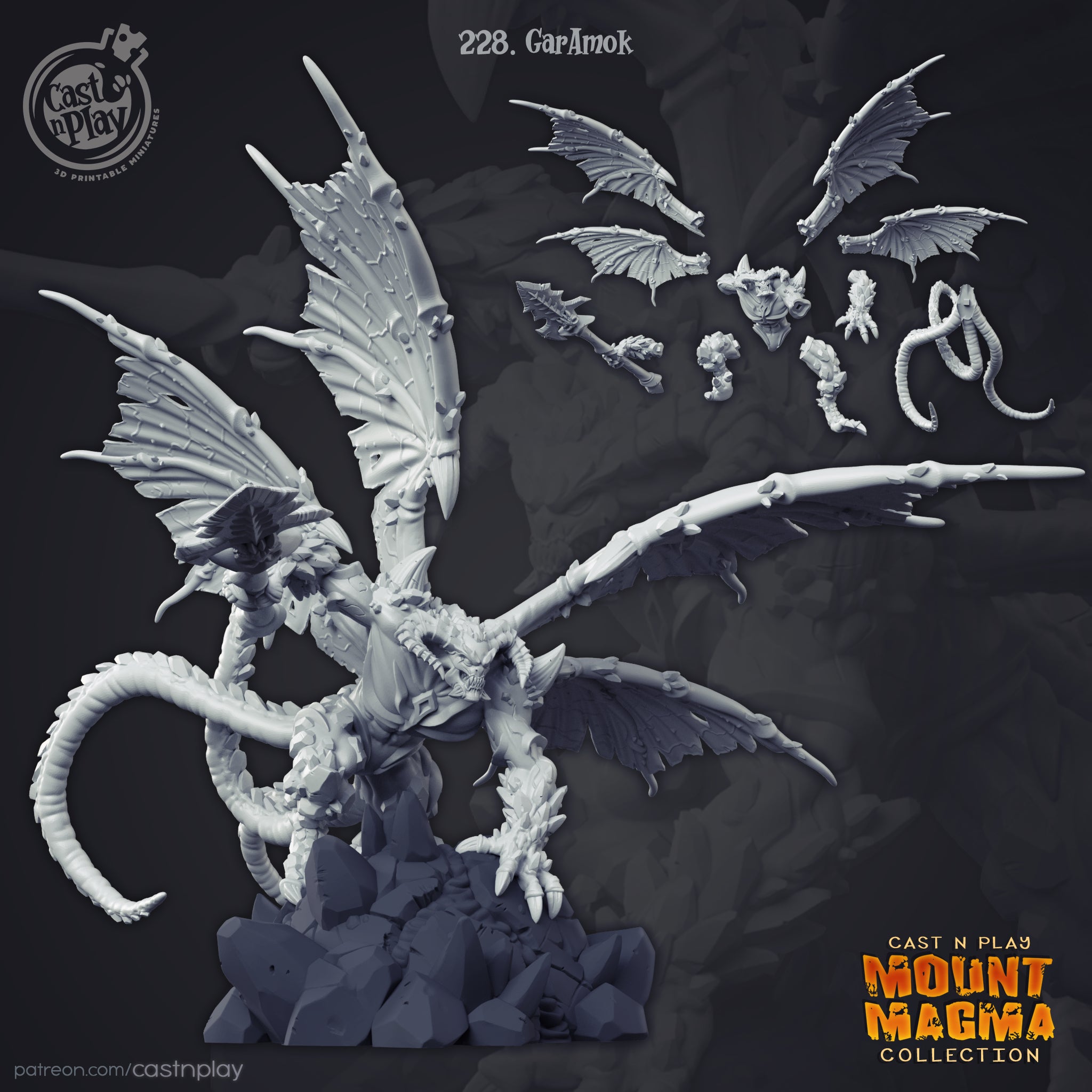 Klamlog - de la série Mount Magma de Cast n Play
