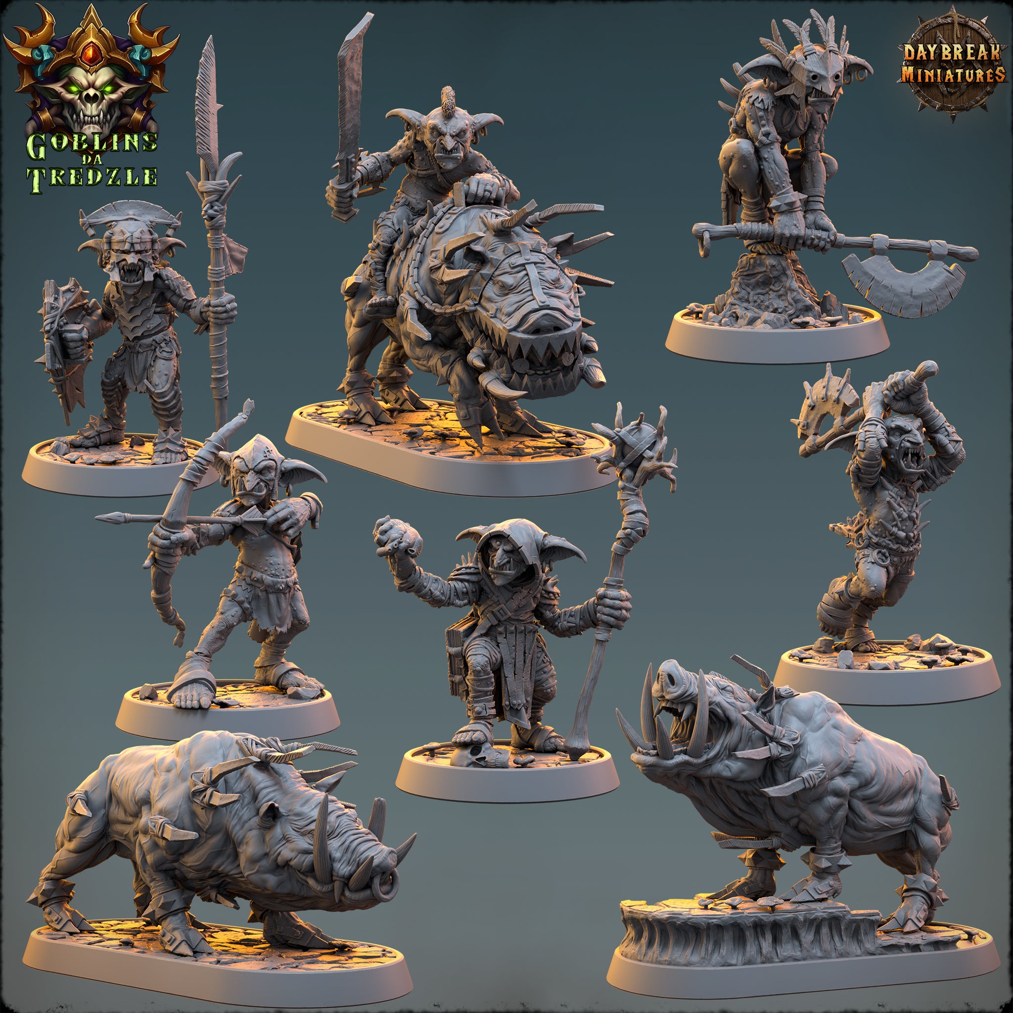 Goblin - aus der Reihe Goblins da Tredzle von Daybreak Miniatures