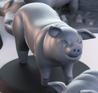 Pig - Townsfolk 1 - Cast n Play