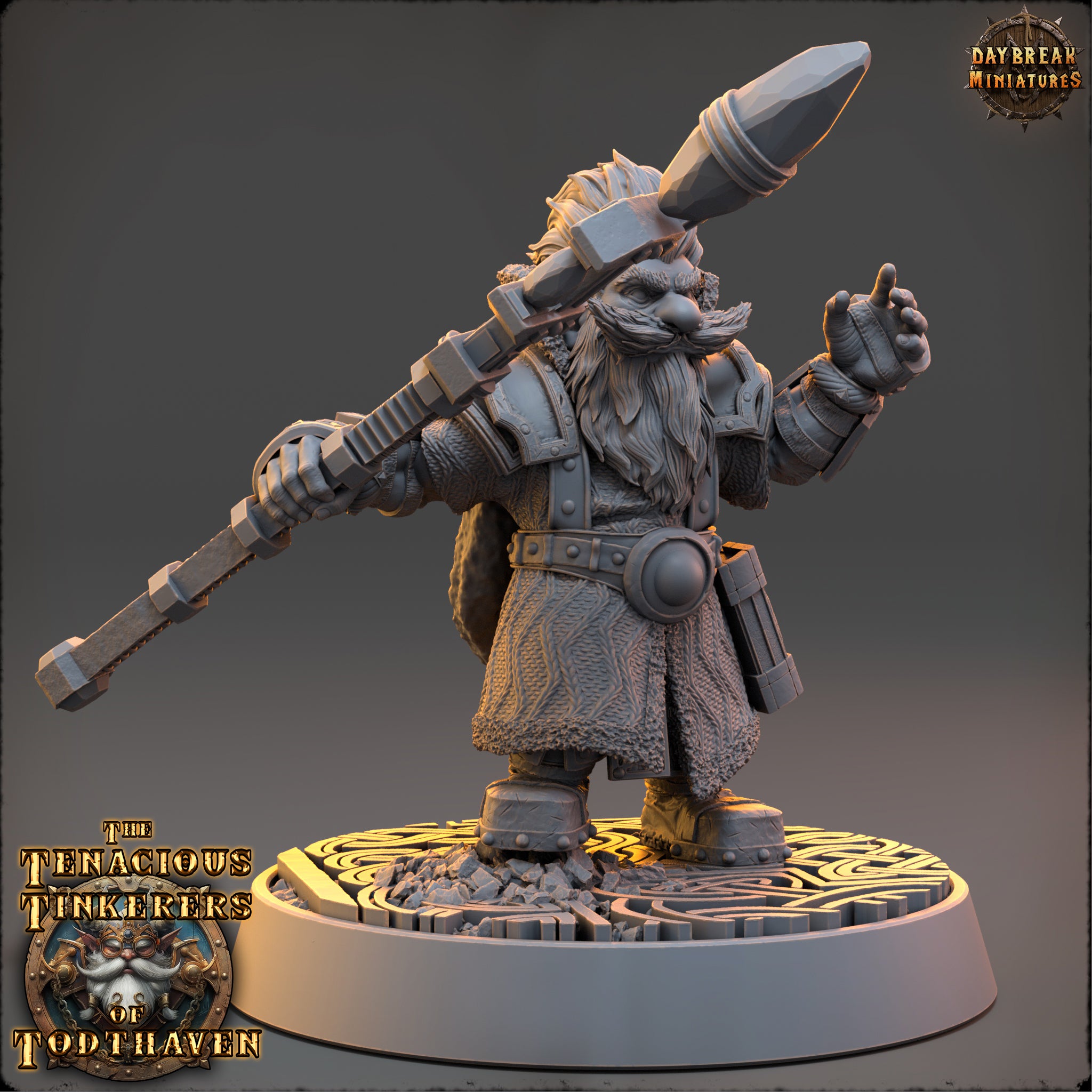 Gnomes - aus der Reihe The Tenacious Tinkerers of Todthaven von Daybreak Miniatures