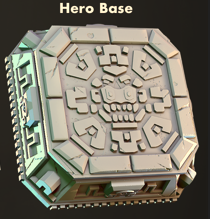 Temple Bases - aus der Reihe Masks of Kiimil von Cast n Play