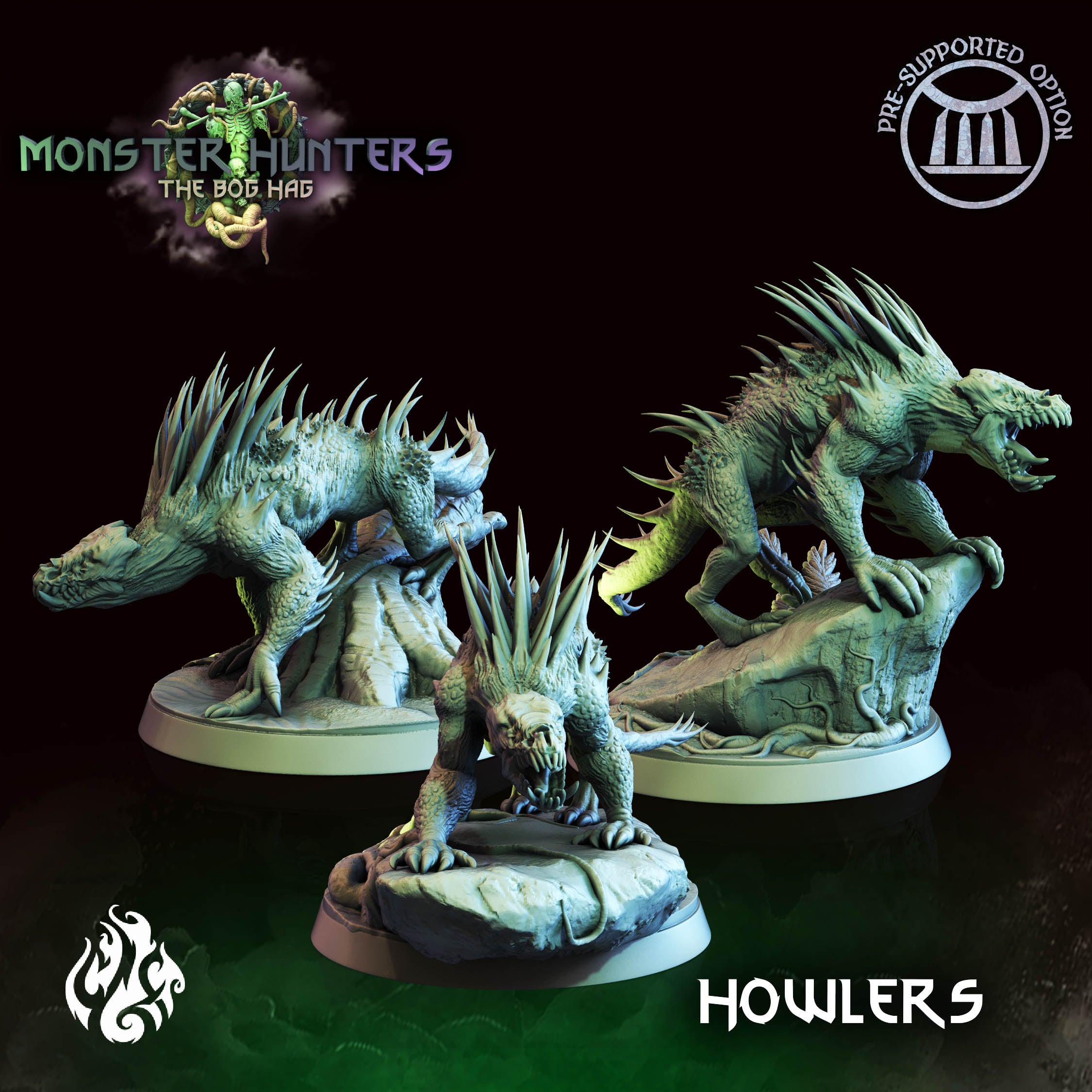 Swamp Howlers - aus der Reihe Monster Hunters von Crippled God Foundry