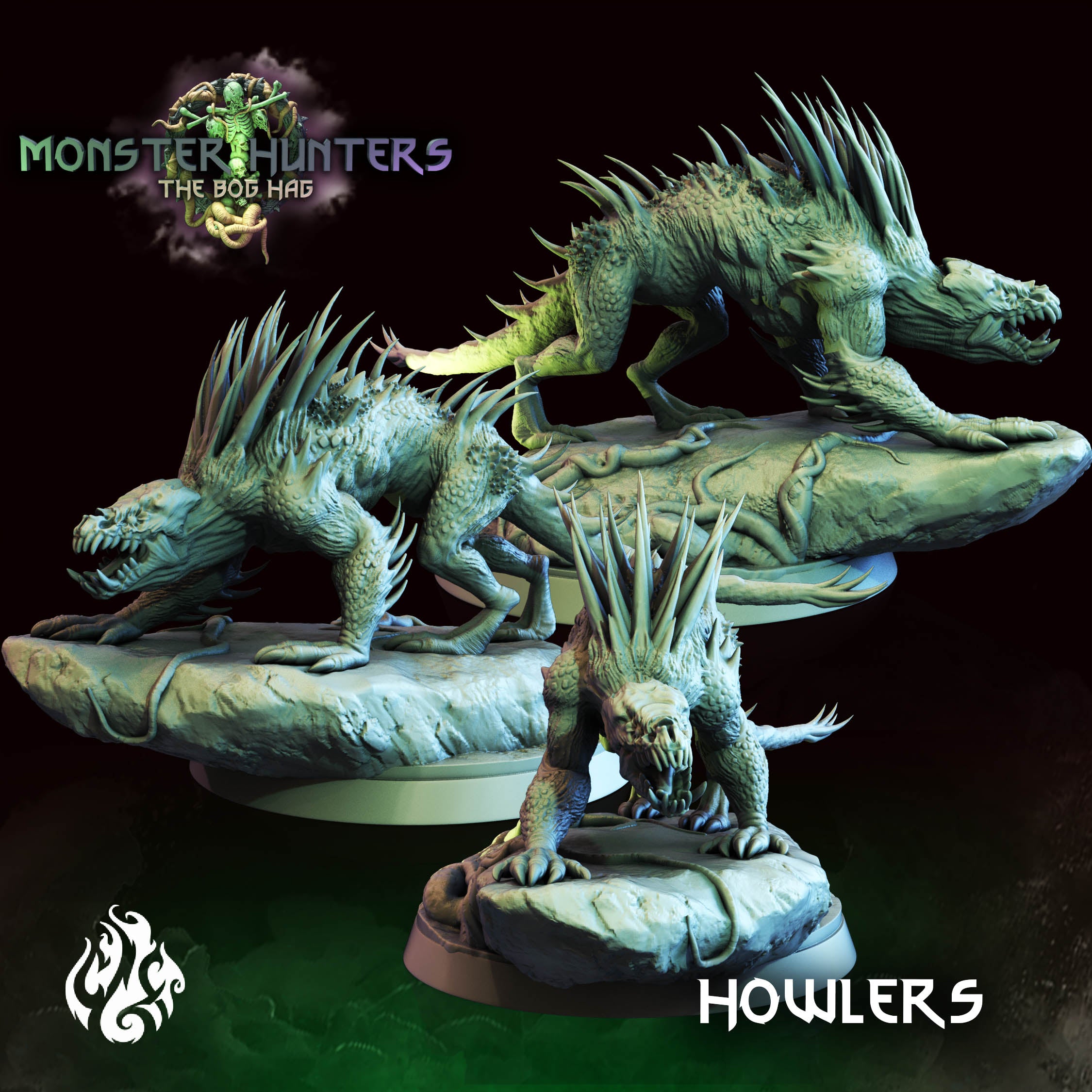 Swamp Howlers - aus der Reihe Monster Hunters von Crippled God Foundry