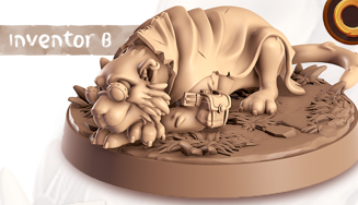 Tiger - Wild Felines - Tai - Animal Companions by Cornelia - Cast n Play