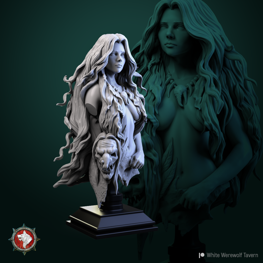Greta - Bust aus der Reihe The Unholy Trinity von White Werewolf Tavern