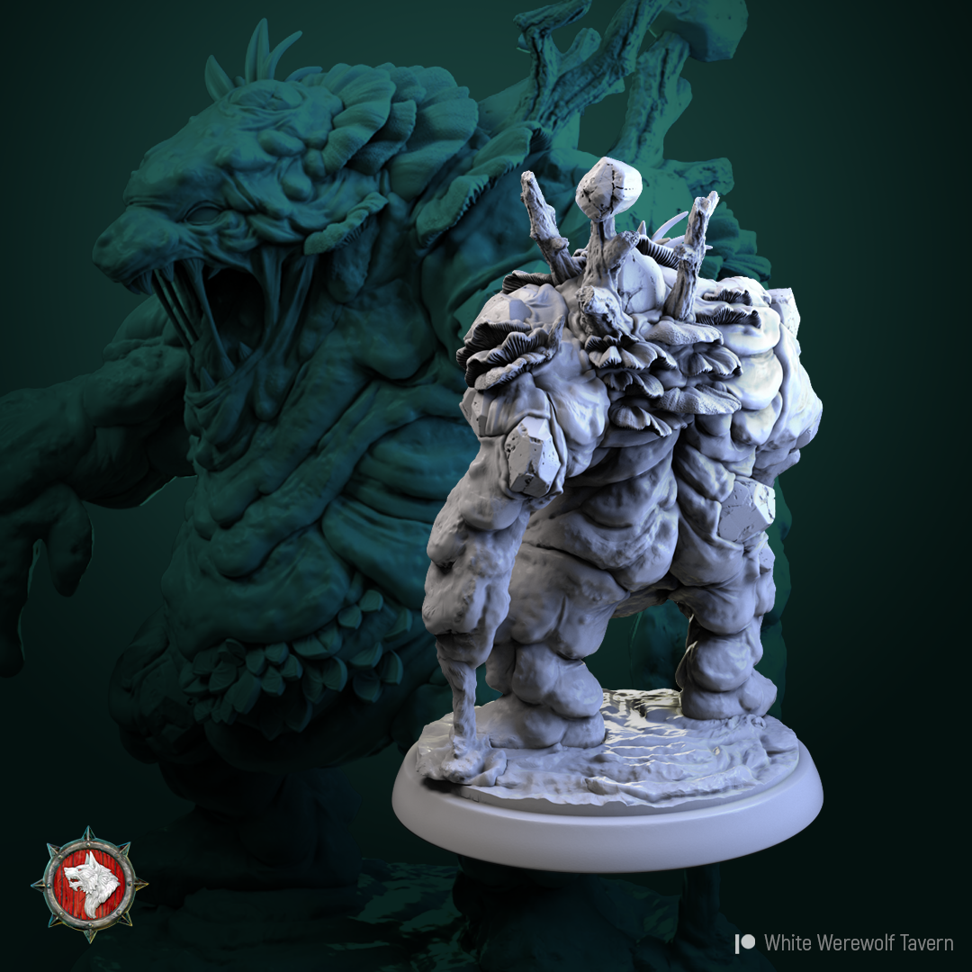 Swamp Golem - aus der Reihe The Unholy Trinity von White Werewolf Tavern
