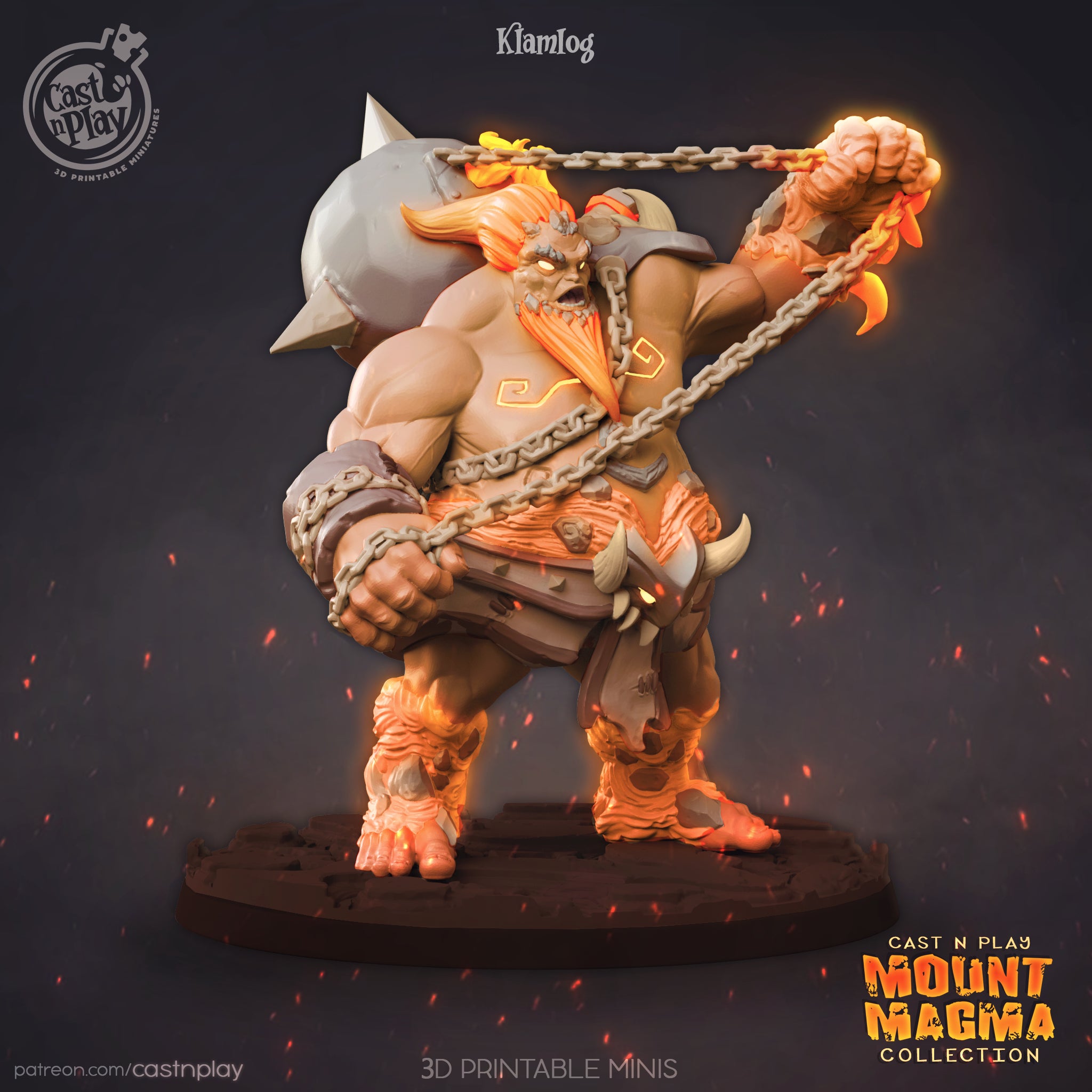Klamlog - aus der Reihe Mount Magma von Cast n Play