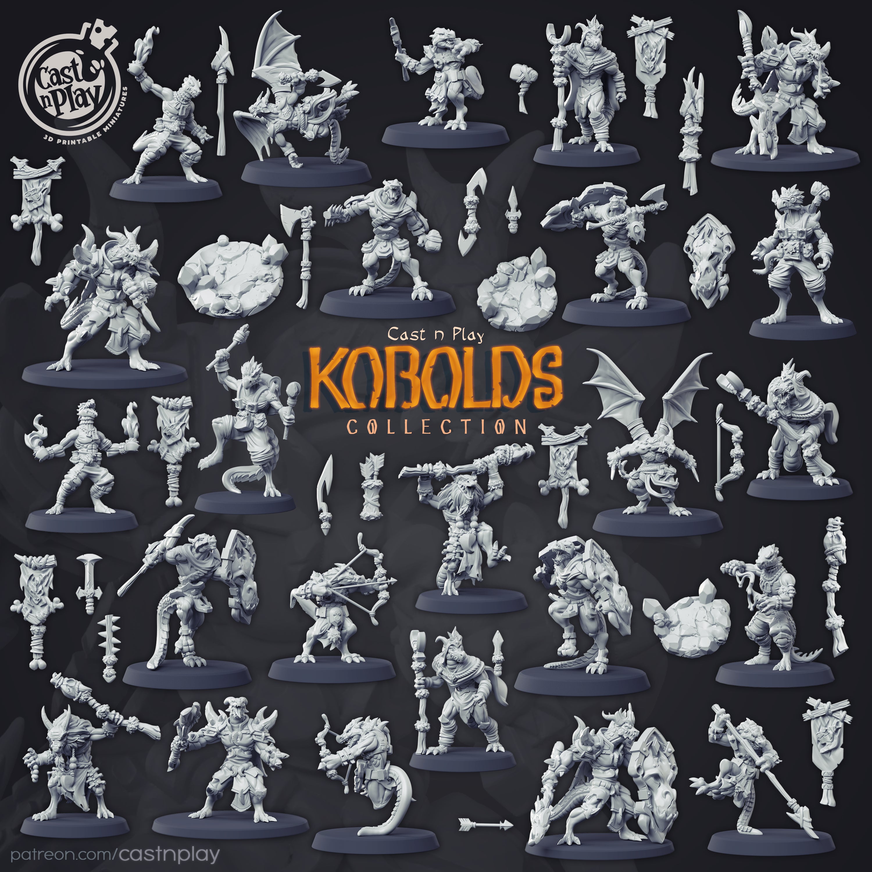 Kigrux the Leader - Kobolds - Cast n Play