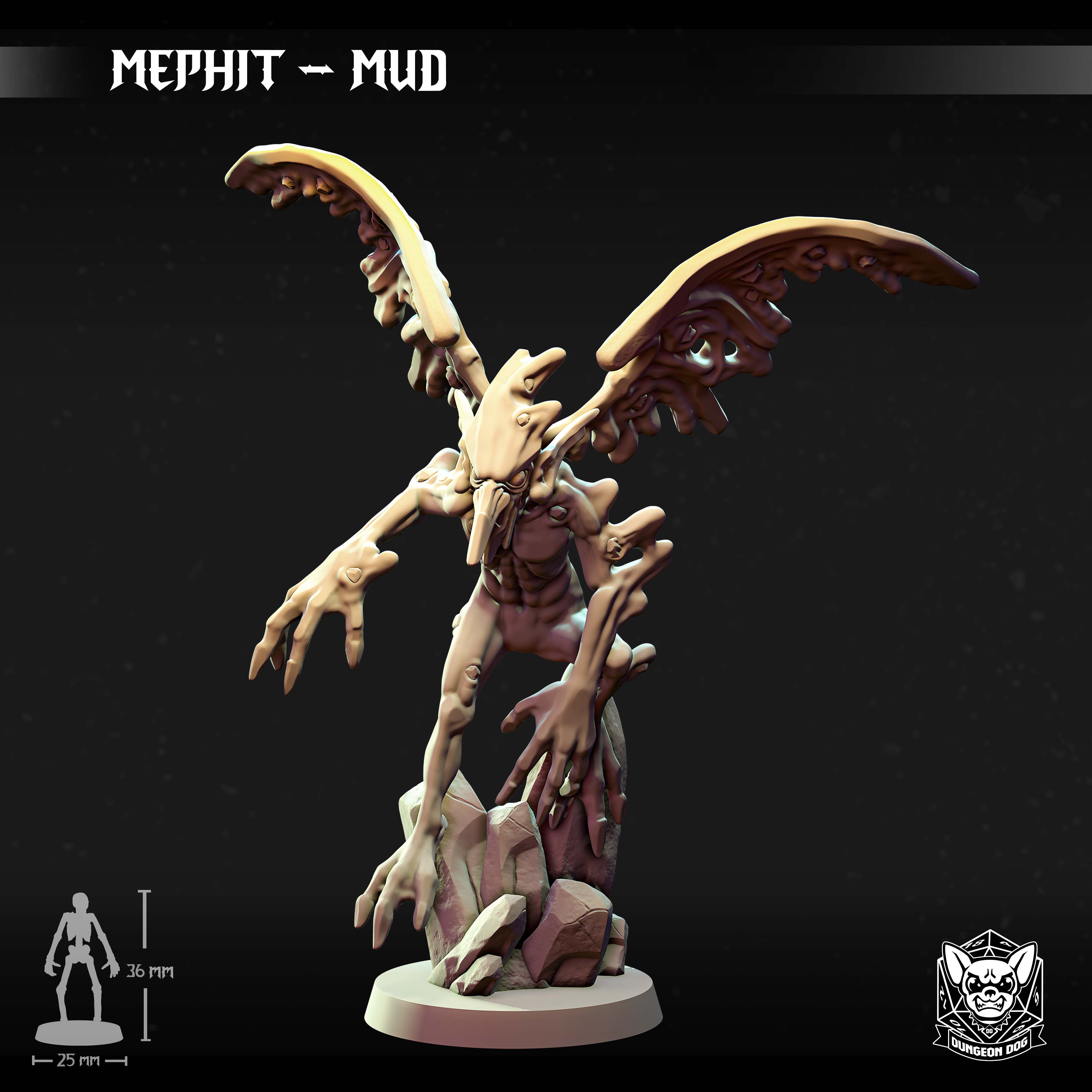Mephit Mud - von Dungeon Dog