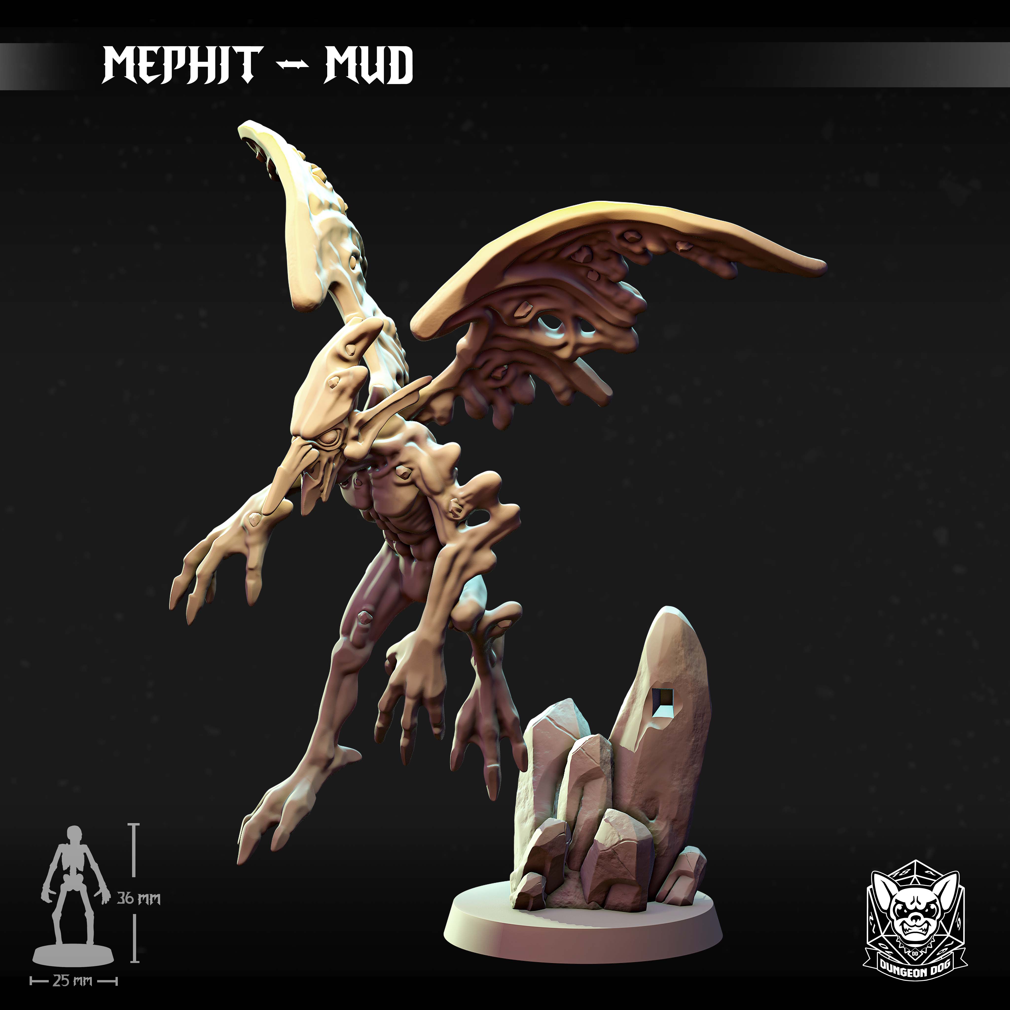 Mephit Mud - von Dungeon Dog
