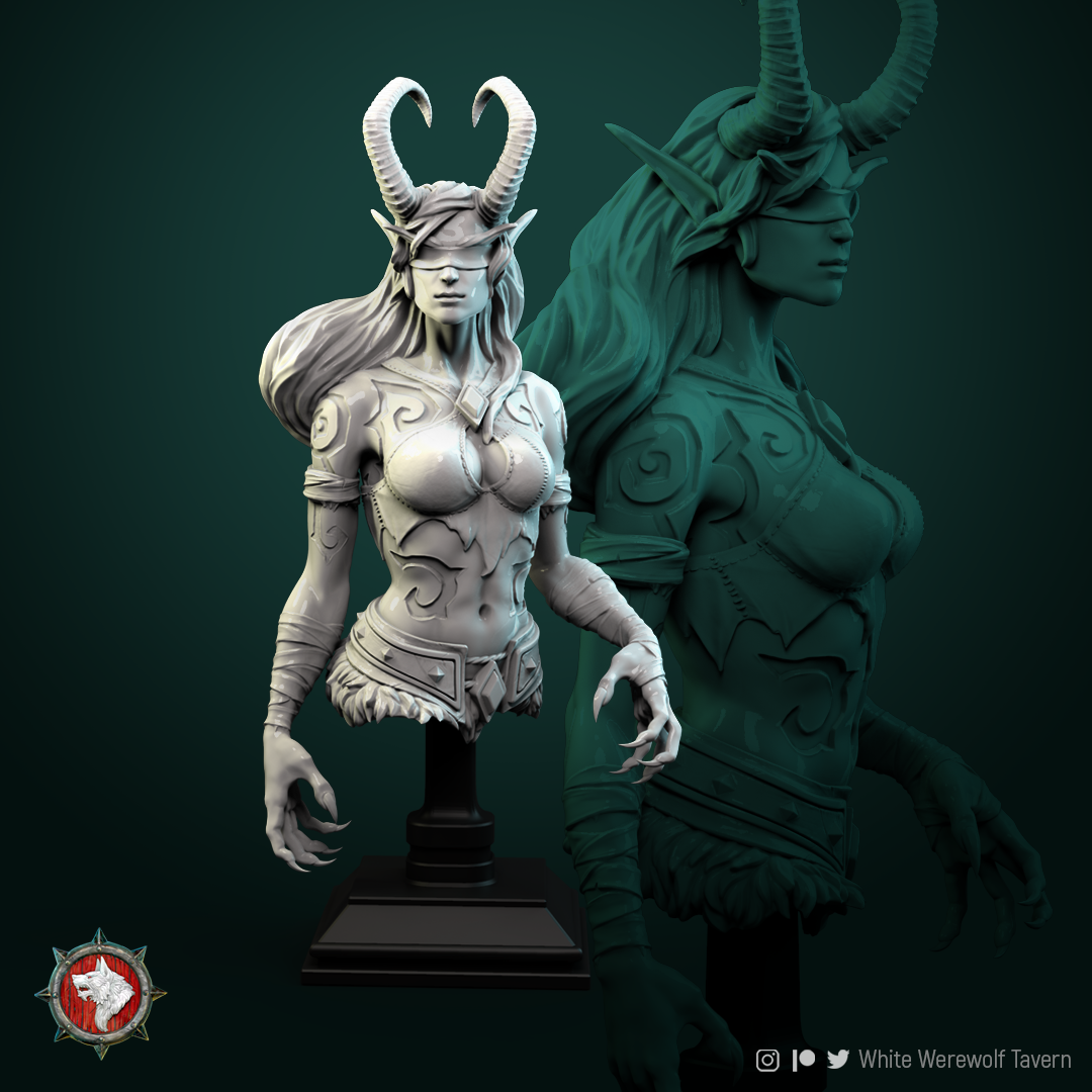 Demon Hunter - Bust von White Werewolf Tavern
