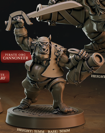 Canonniers pirates - de la série Pirate Chronicles de Cast n Play