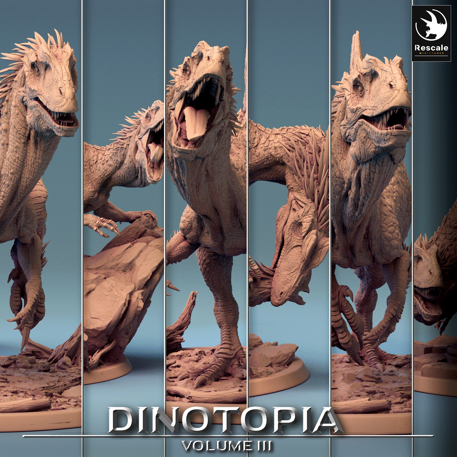 Concavenator - aus der Reihe Dinotopia III von Rescale Miniatures