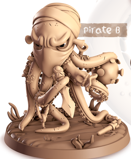 Octopus - Swimmers - Oktopo - Animal Companions by Cornelia - Cast n Play