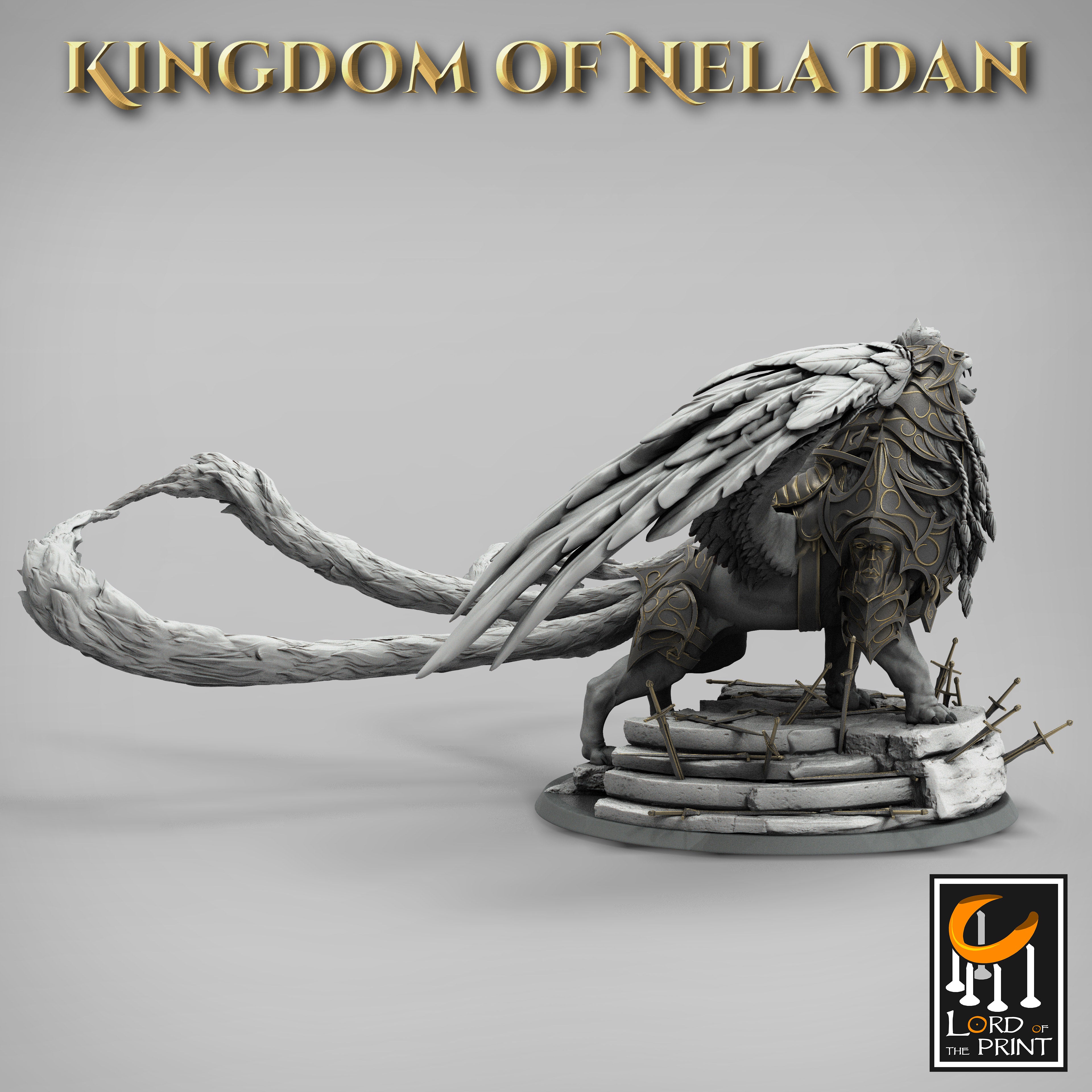Protector Queen - aus der Reihe Kingdom of Nela Dan von Rescale Miniatures