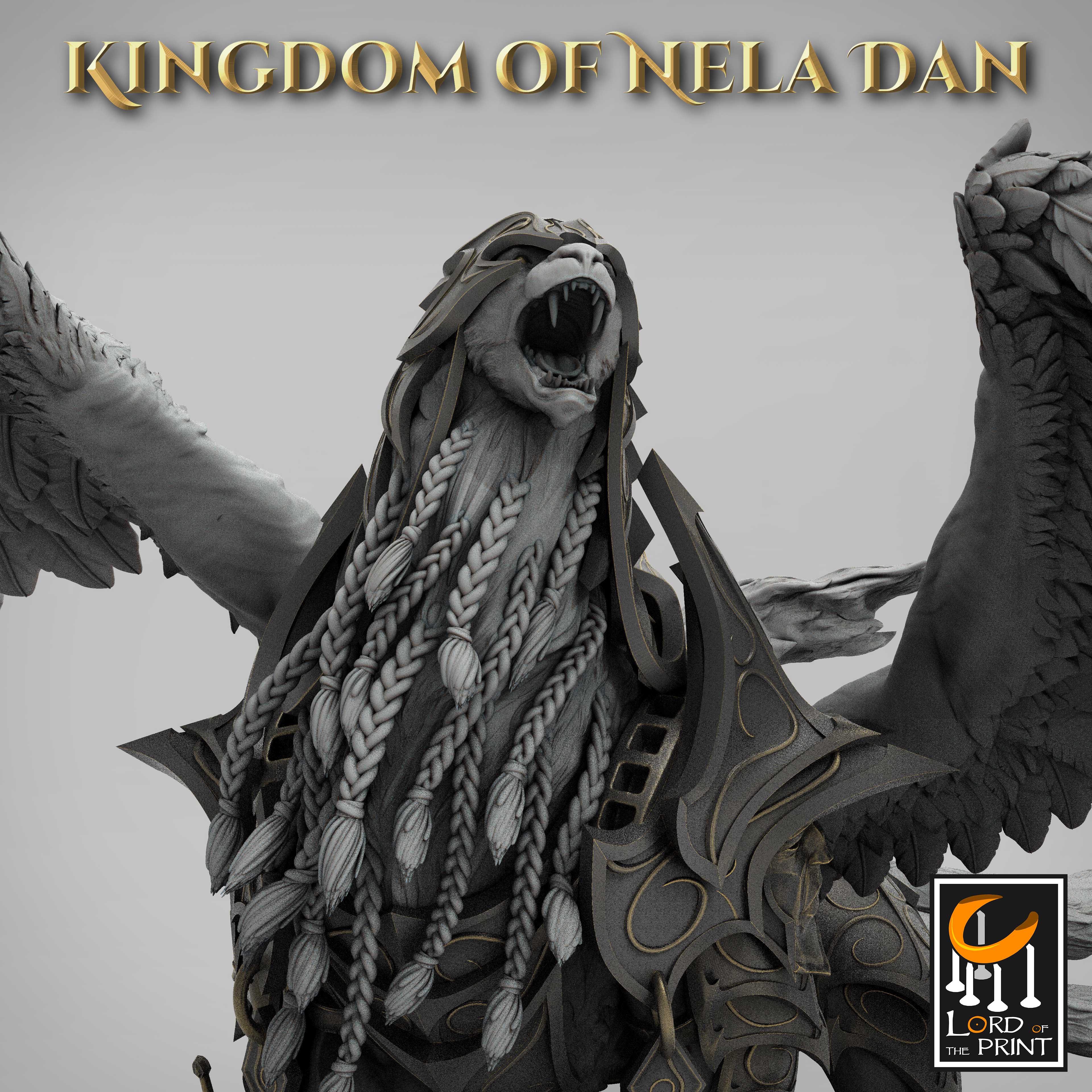 Protector Queen - aus der Reihe Kingdom of Nela Dan von Rescale Miniatures