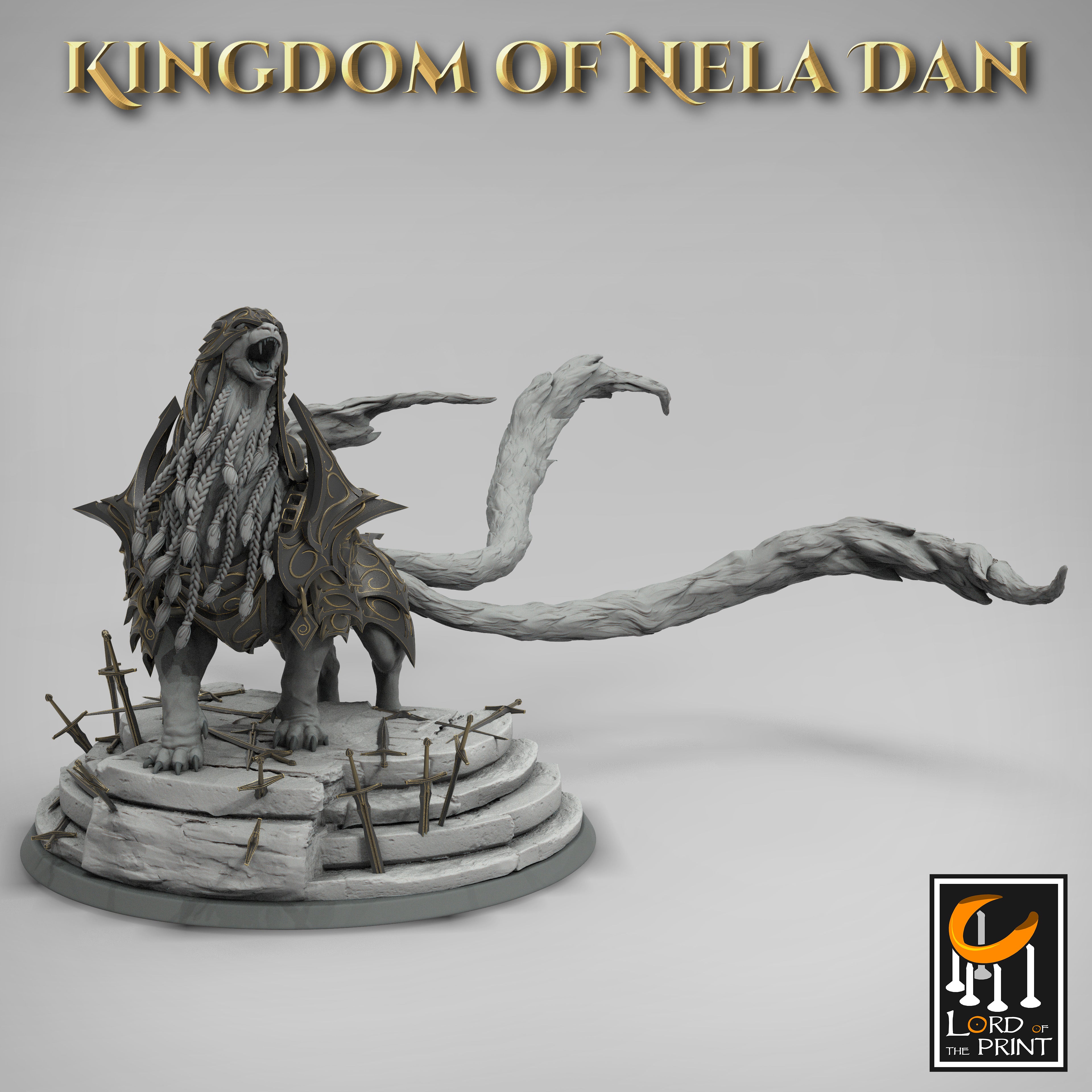 Protector Queen - aus der Reihe Kingdom of Nela Dan von Rescale Miniatures