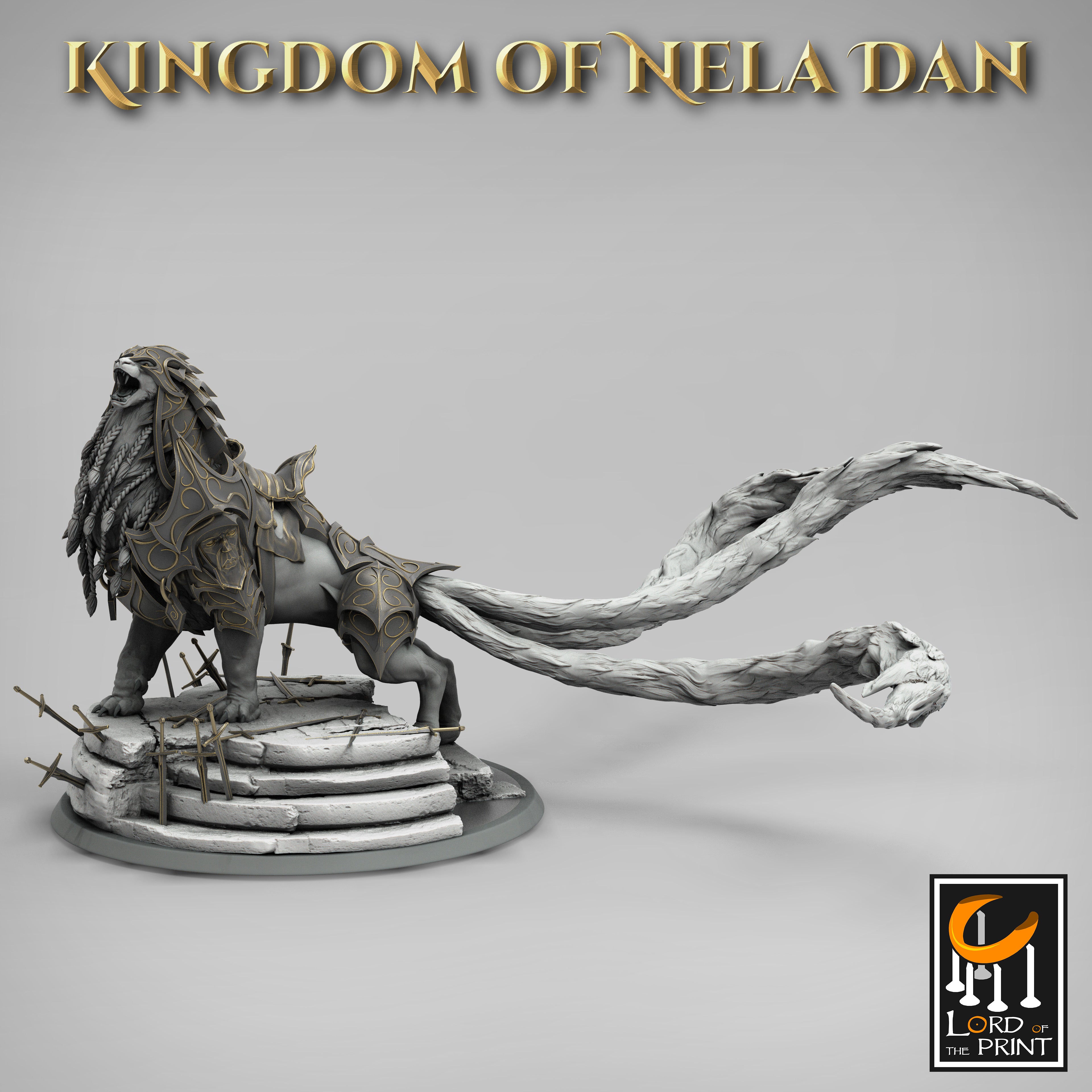 Protector Queen - aus der Reihe Kingdom of Nela Dan von Rescale Miniatures