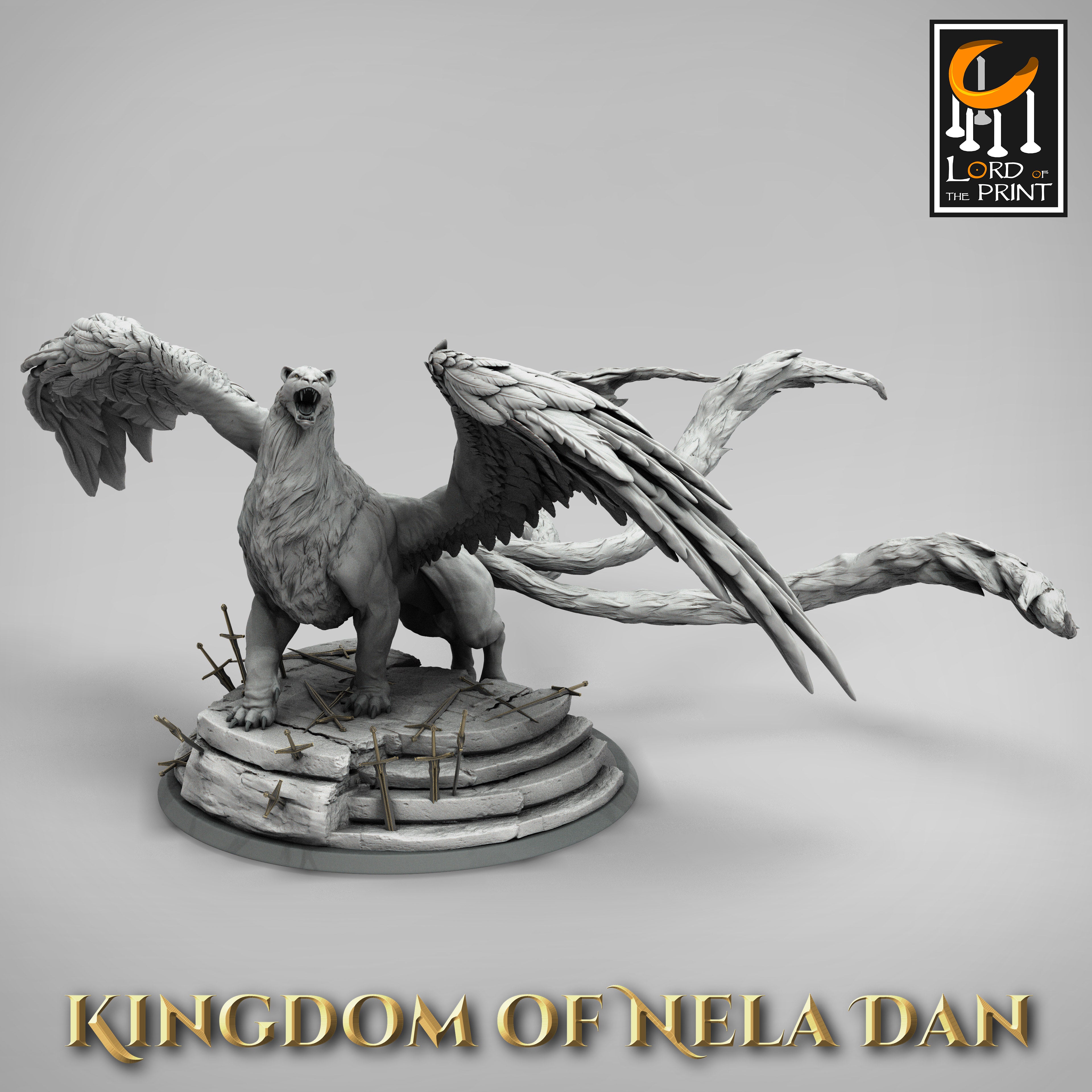 Protector Queen - aus der Reihe Kingdom of Nela Dan von Rescale Miniatures
