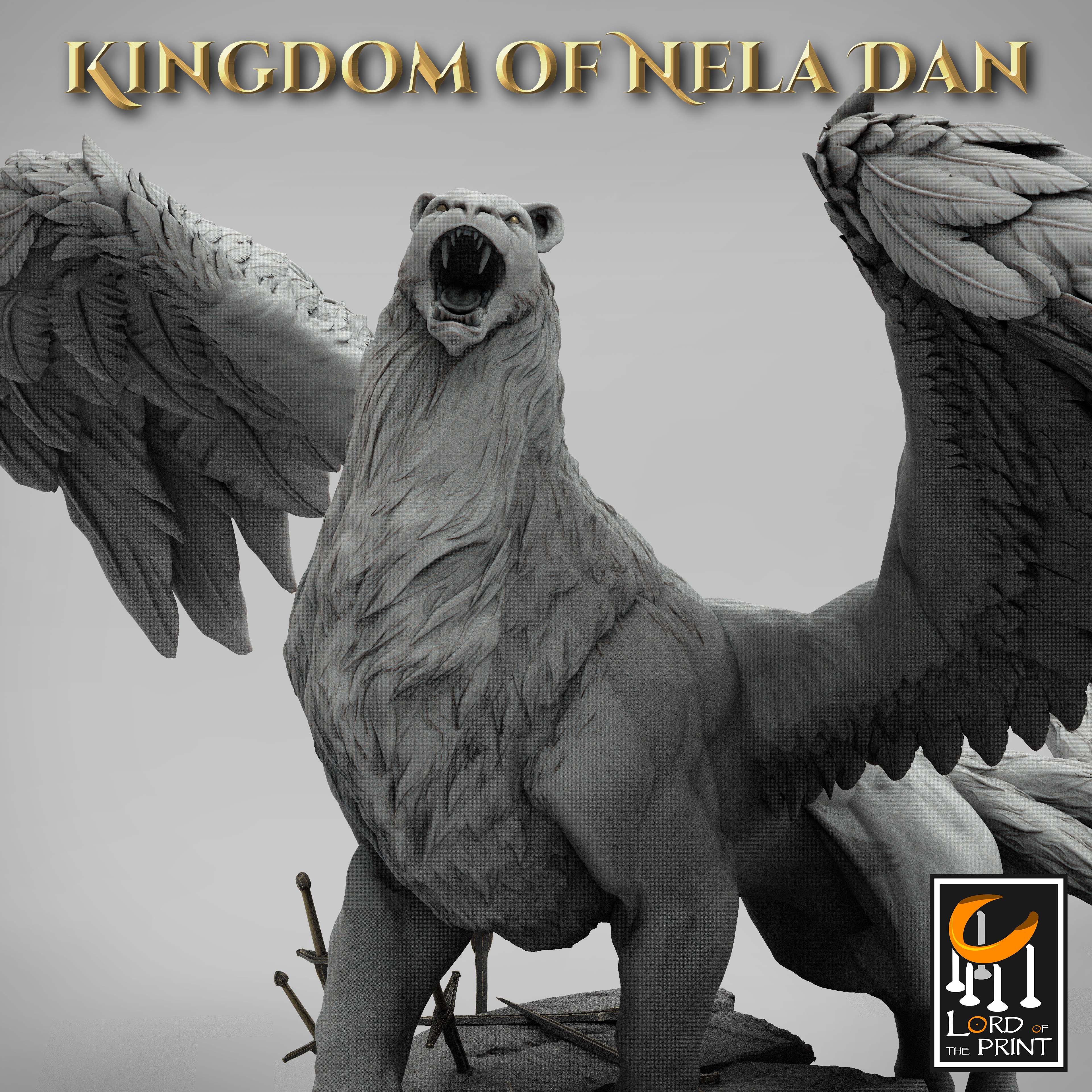 Protector Queen - aus der Reihe Kingdom of Nela Dan von Rescale Miniatures