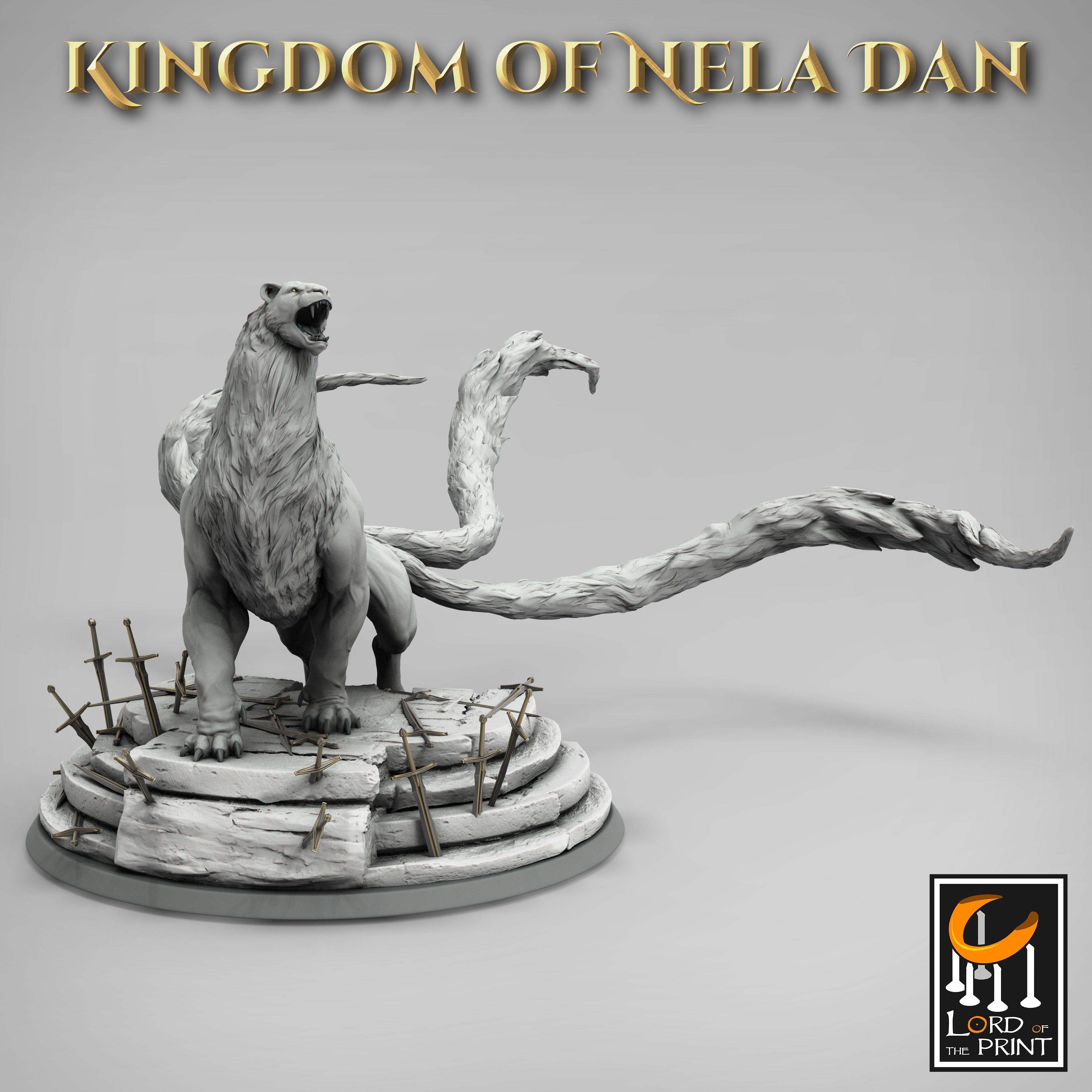Protector Queen - aus der Reihe Kingdom of Nela Dan von Rescale Miniatures