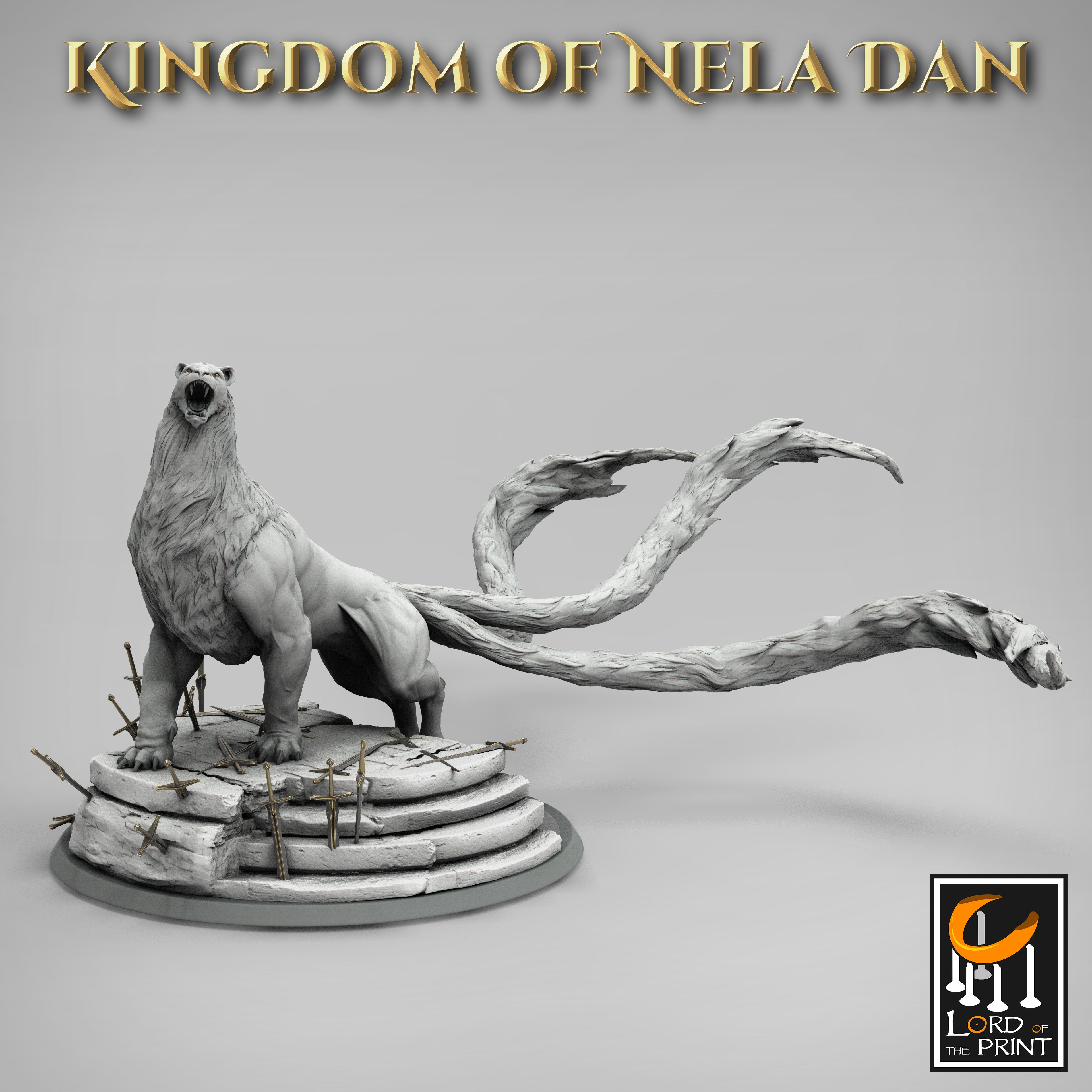Protector Queen - aus der Reihe Kingdom of Nela Dan von Rescale Miniatures