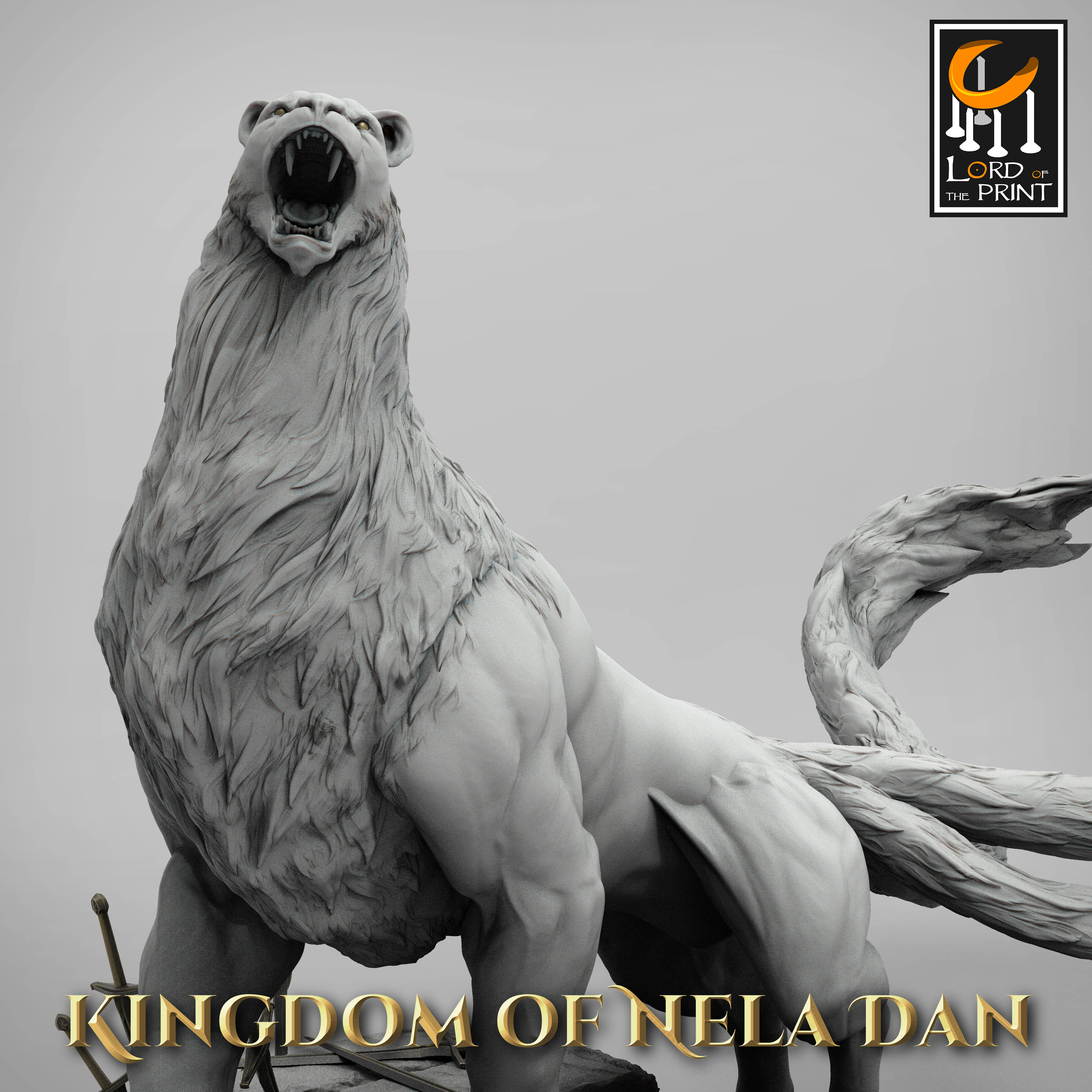 Protector Queen - aus der Reihe Kingdom of Nela Dan von Rescale Miniatures