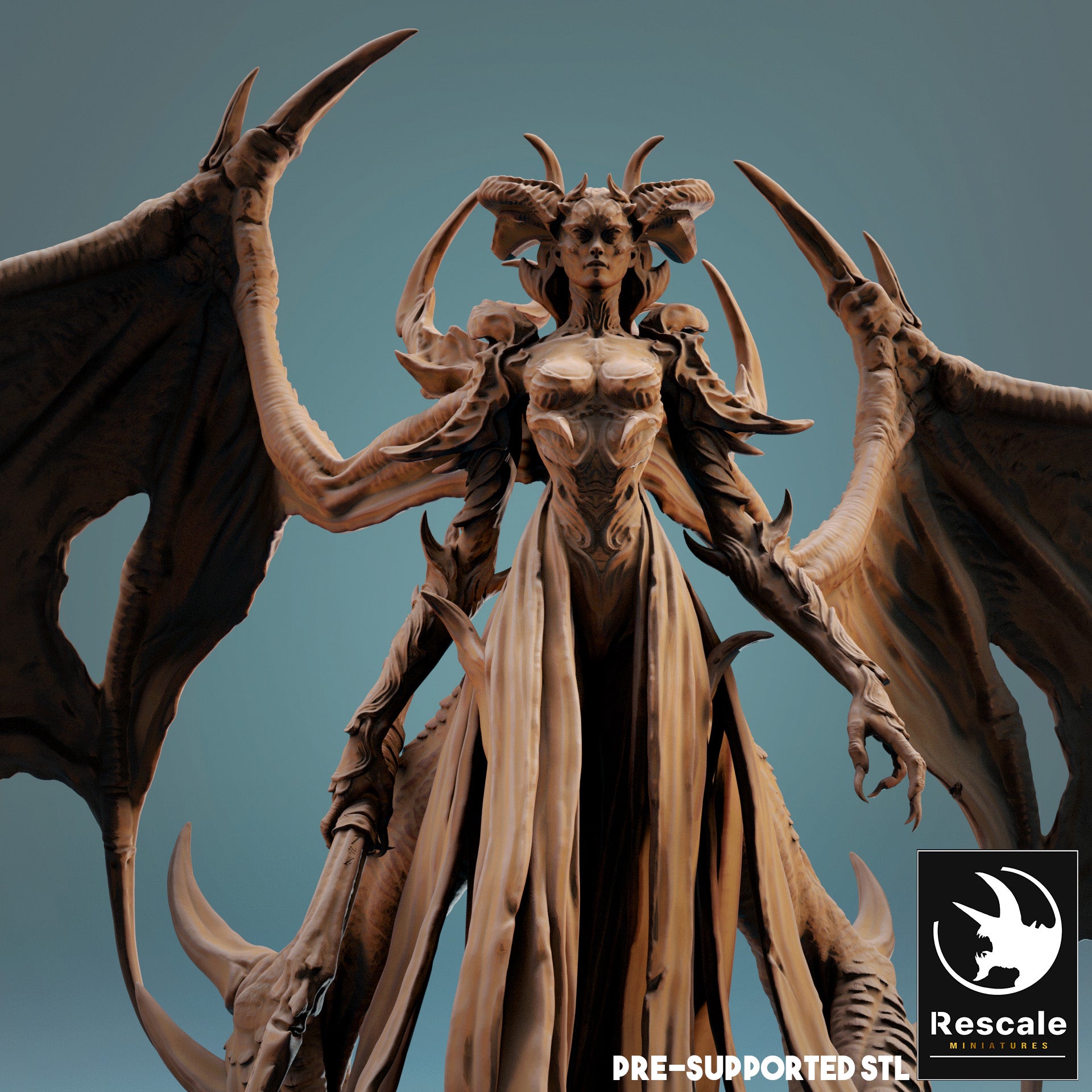 Demon Queen - Rescale Miniatures