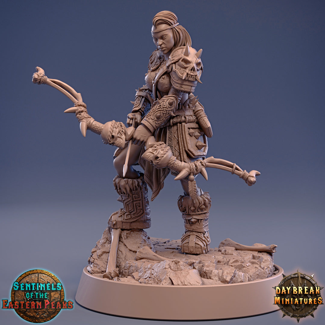 Barbarians - from the Sentinels of the Eastern Peaks series by Daybreak Miniatures