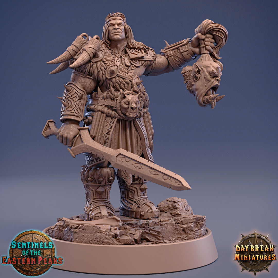 Barbarians - from the Sentinels of the Eastern Peaks series by Daybreak Miniatures