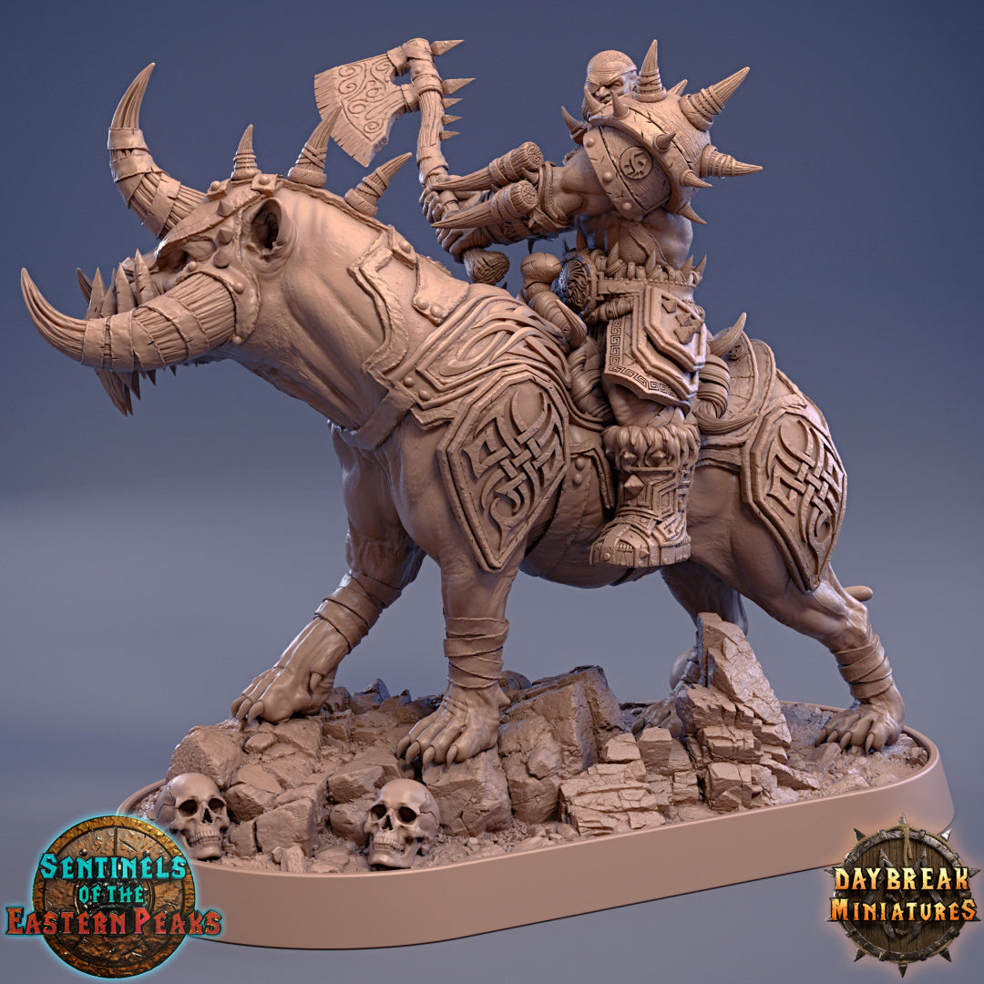 Barbarians - from the Sentinels of the Eastern Peaks series by Daybreak Miniatures