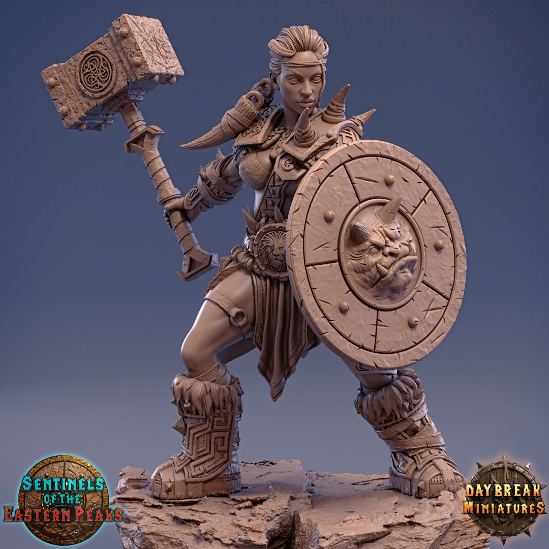 Barbarians - from the Sentinels of the Eastern Peaks series by Daybreak Miniatures