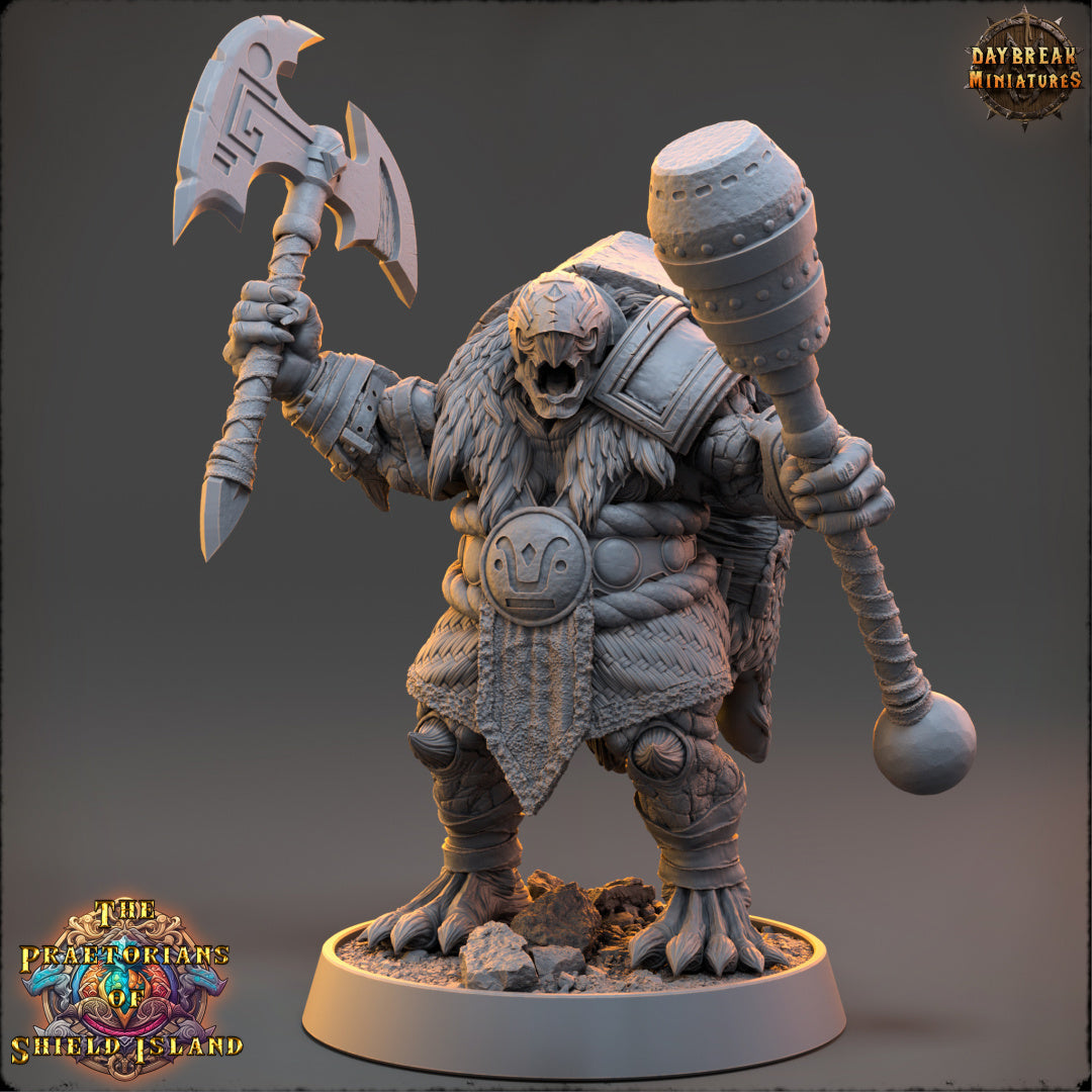 Schildkröten - aus der Reihe The Praetorians of Shield Island von Daybreak Miniatures