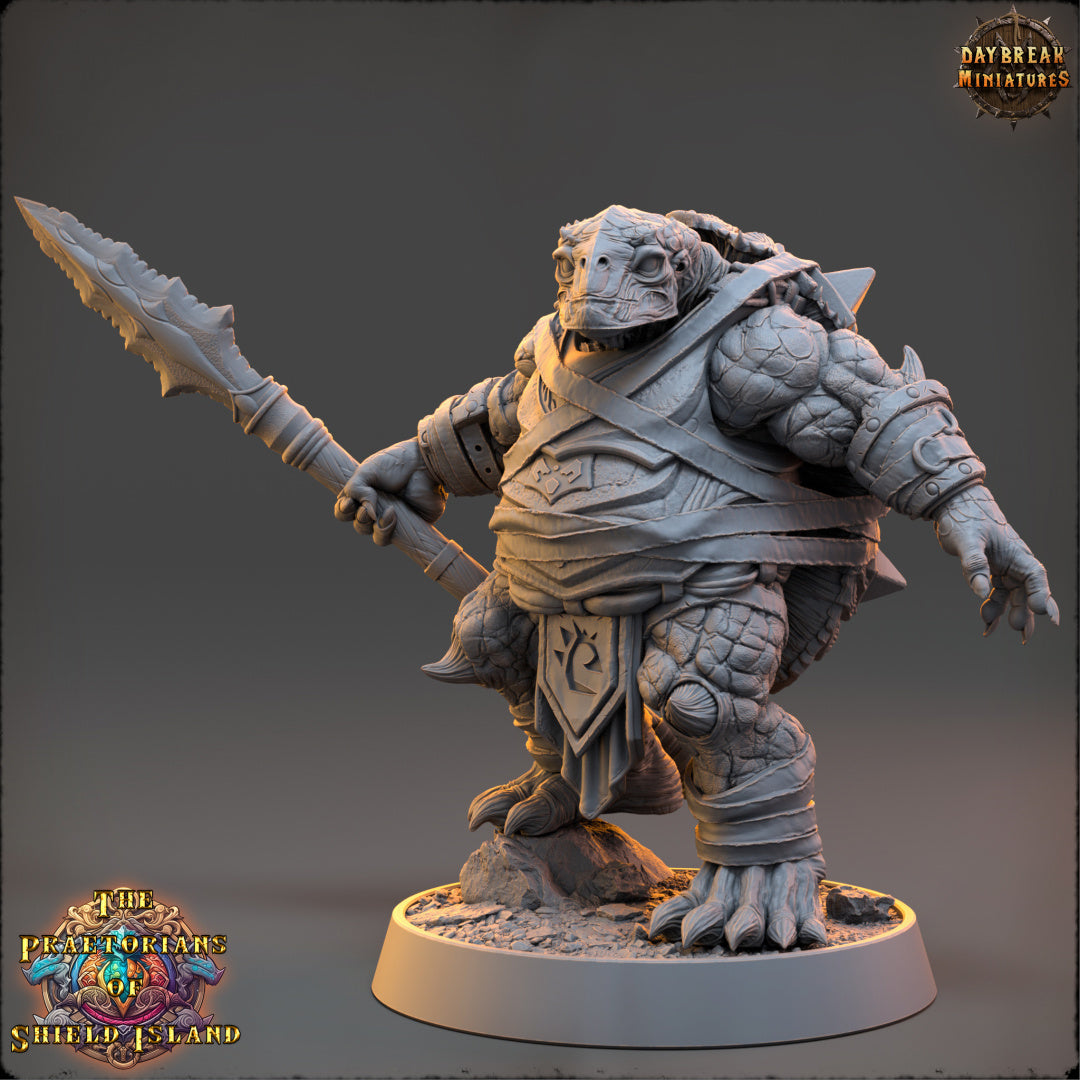 Schildkröten - aus der Reihe The Praetorians of Shield Island von Daybreak Miniatures