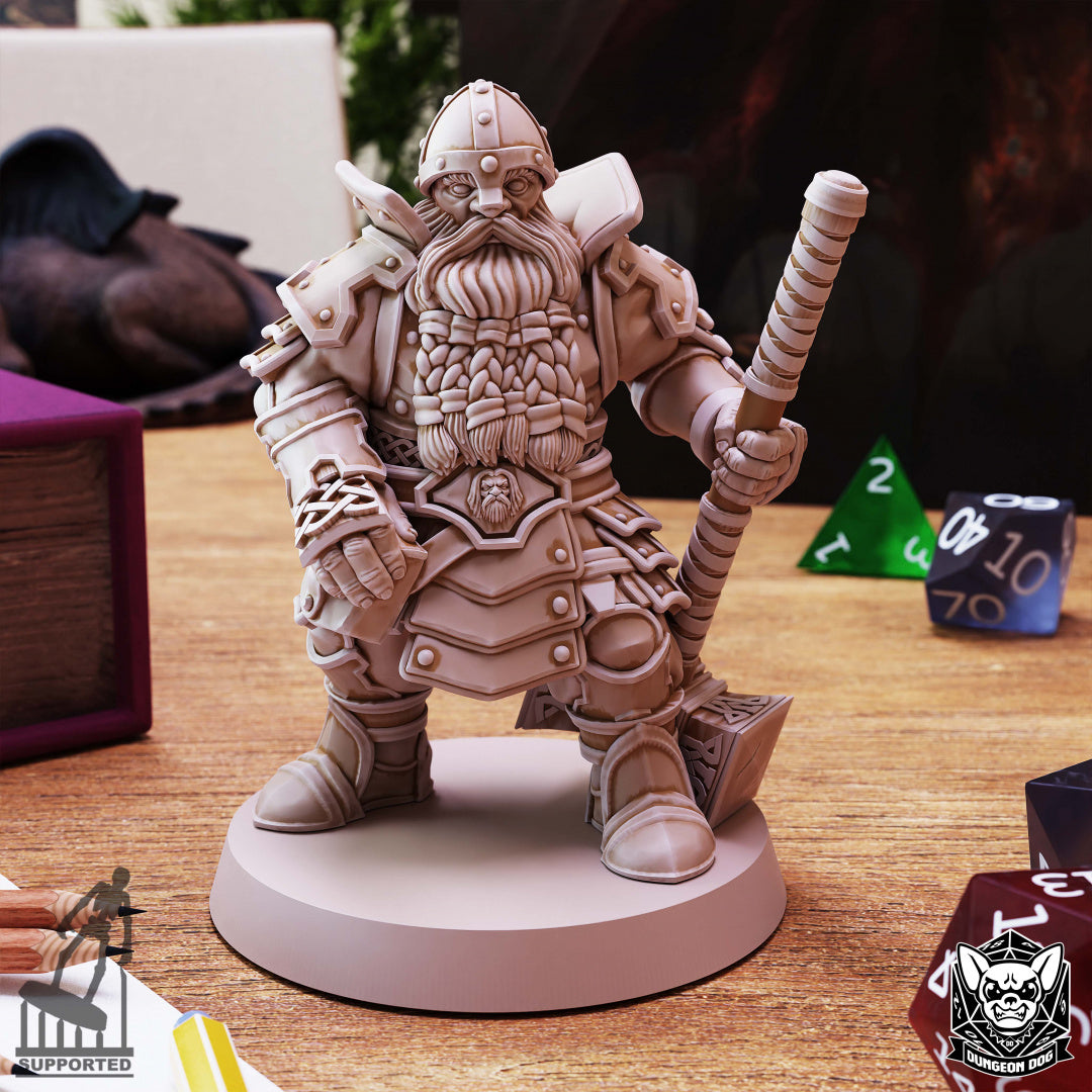 Guerrier nain - par Dungeon Dog