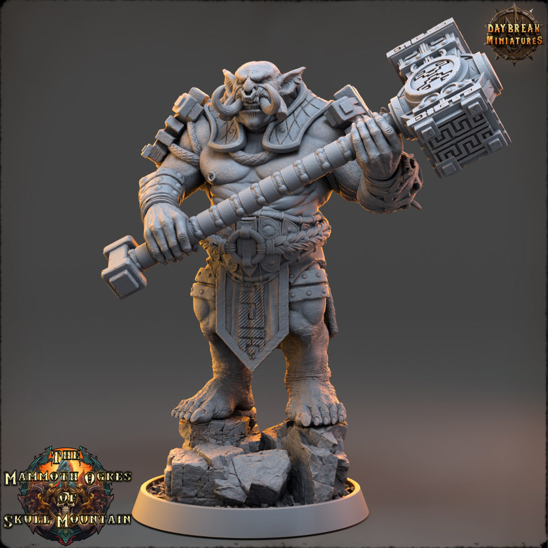 Oger - aus der Reihe The Mammoth Ogres of Skull Mountain von Daybreak Miniatures