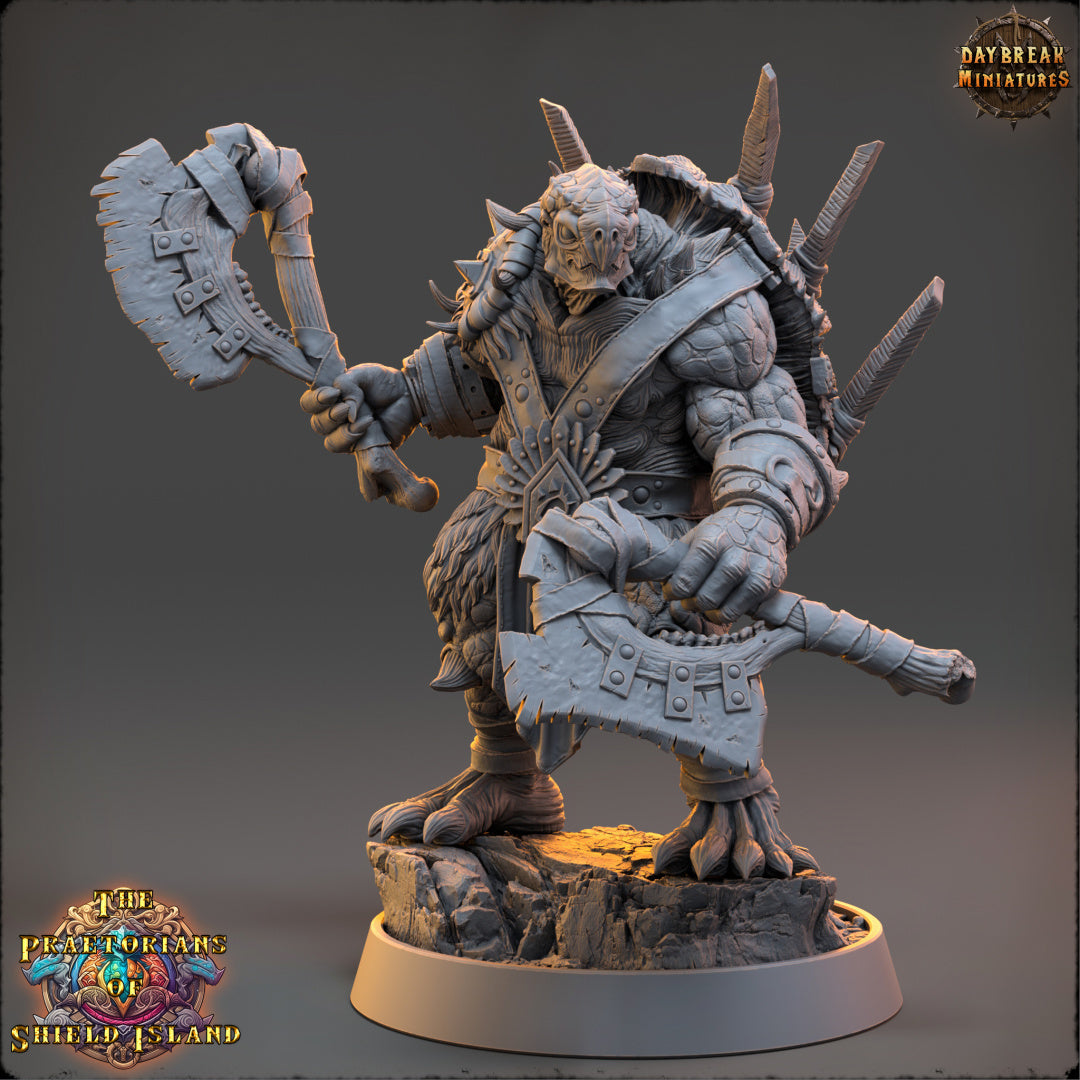 Schildkröten - aus der Reihe The Praetorians of Shield Island von Daybreak Miniatures