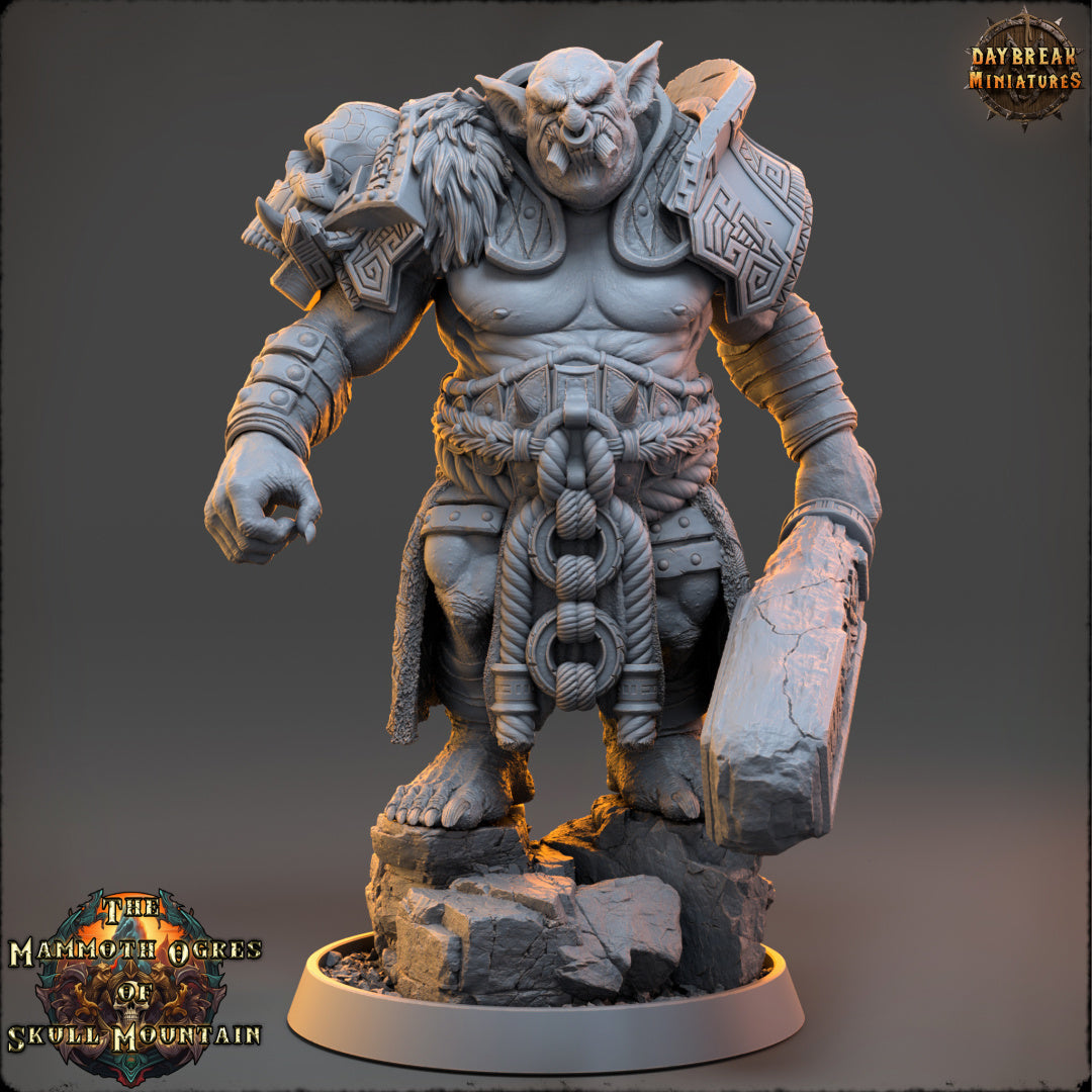 Oger - aus der Reihe The Mammoth Ogres of Skull Mountain von Daybreak Miniatures