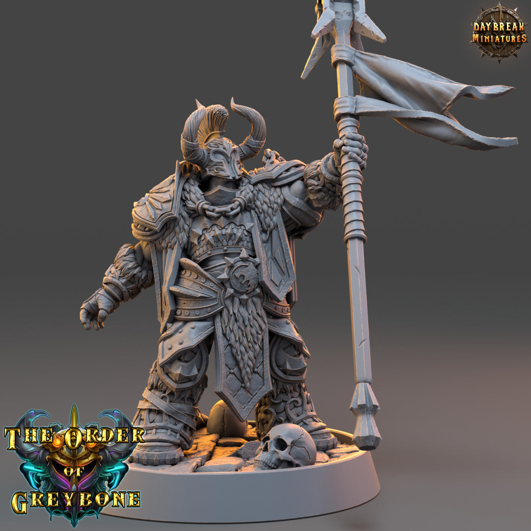 Paladin - aus der Reihe The Order of Greybone von Daybreak Miniatures
