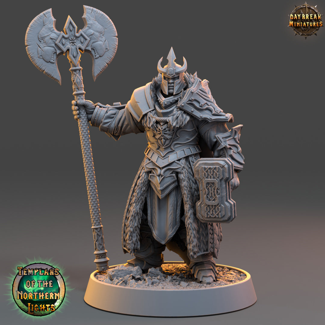 Kämpfer - aus der Reihe Templars of the Northern Lights von Daybreak Miniatures