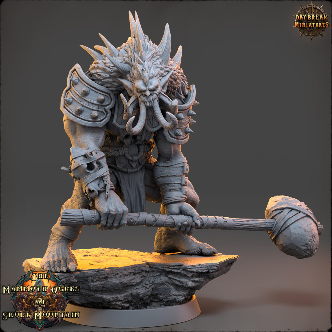 Oger - aus der Reihe The Mammoth Ogres of Skull Mountain von Daybreak Miniatures