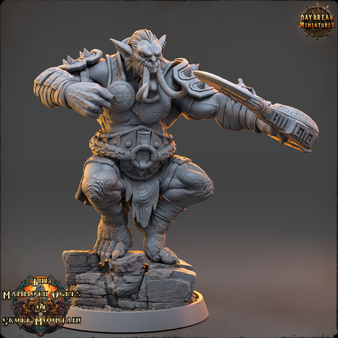 Oger - aus der Reihe The Mammoth Ogres of Skull Mountain von Daybreak Miniatures