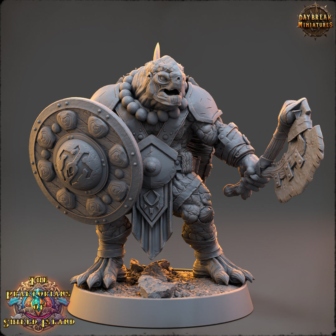 Schildkröten - aus der Reihe The Praetorians of Shield Island von Daybreak Miniatures