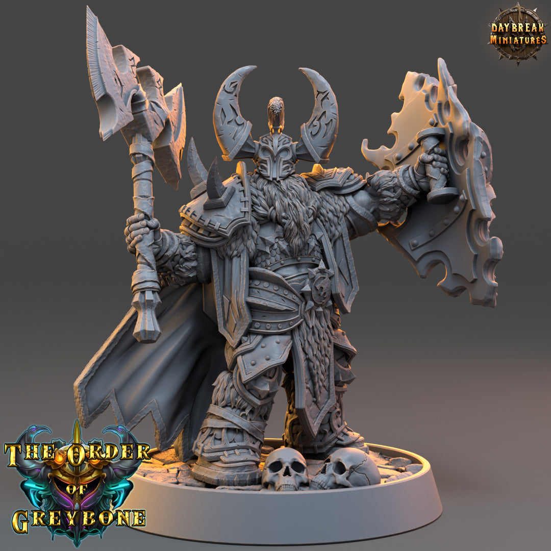 Paladin - aus der Reihe The Order of Greybone von Daybreak Miniatures