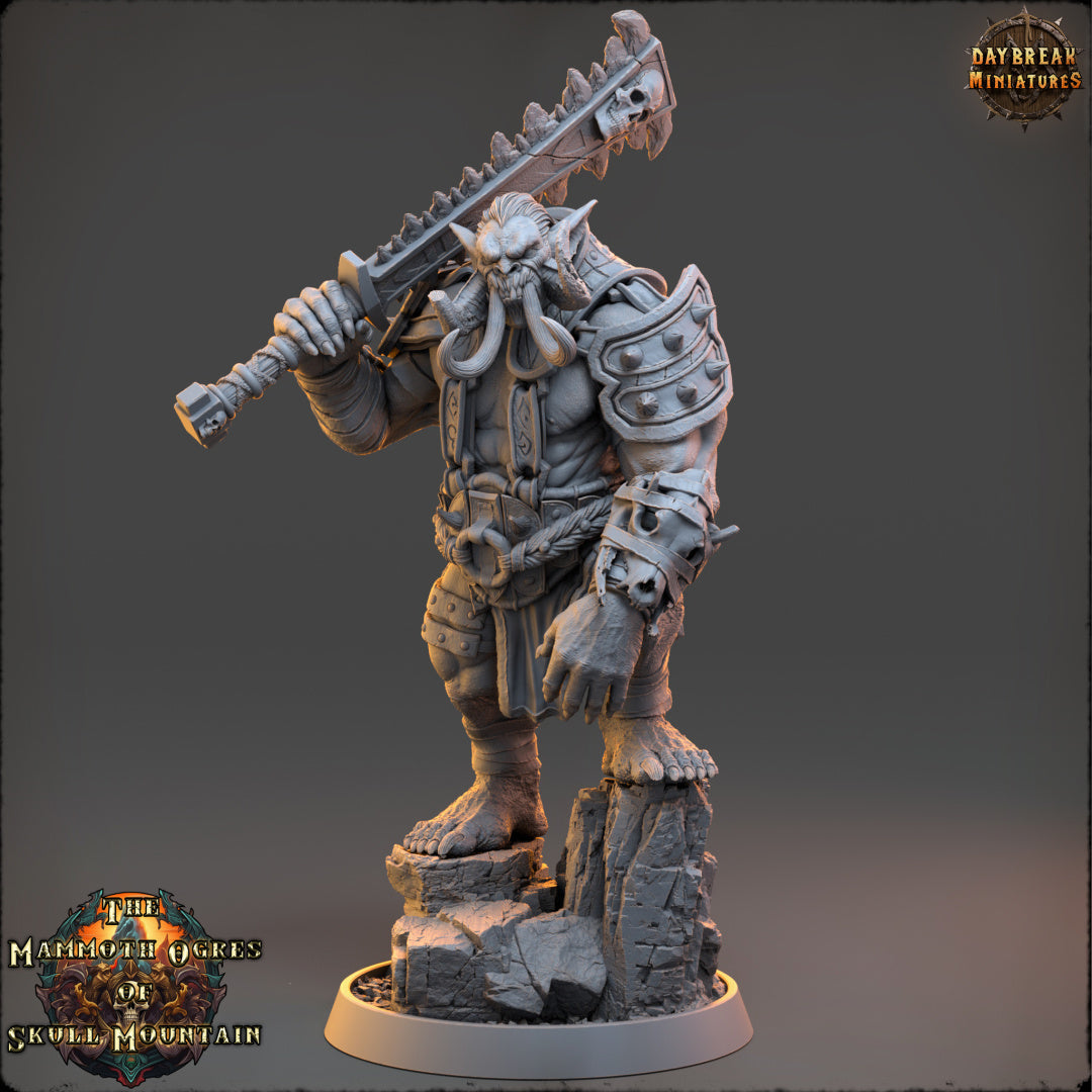 Oger - aus der Reihe The Mammoth Ogres of Skull Mountain von Daybreak Miniatures