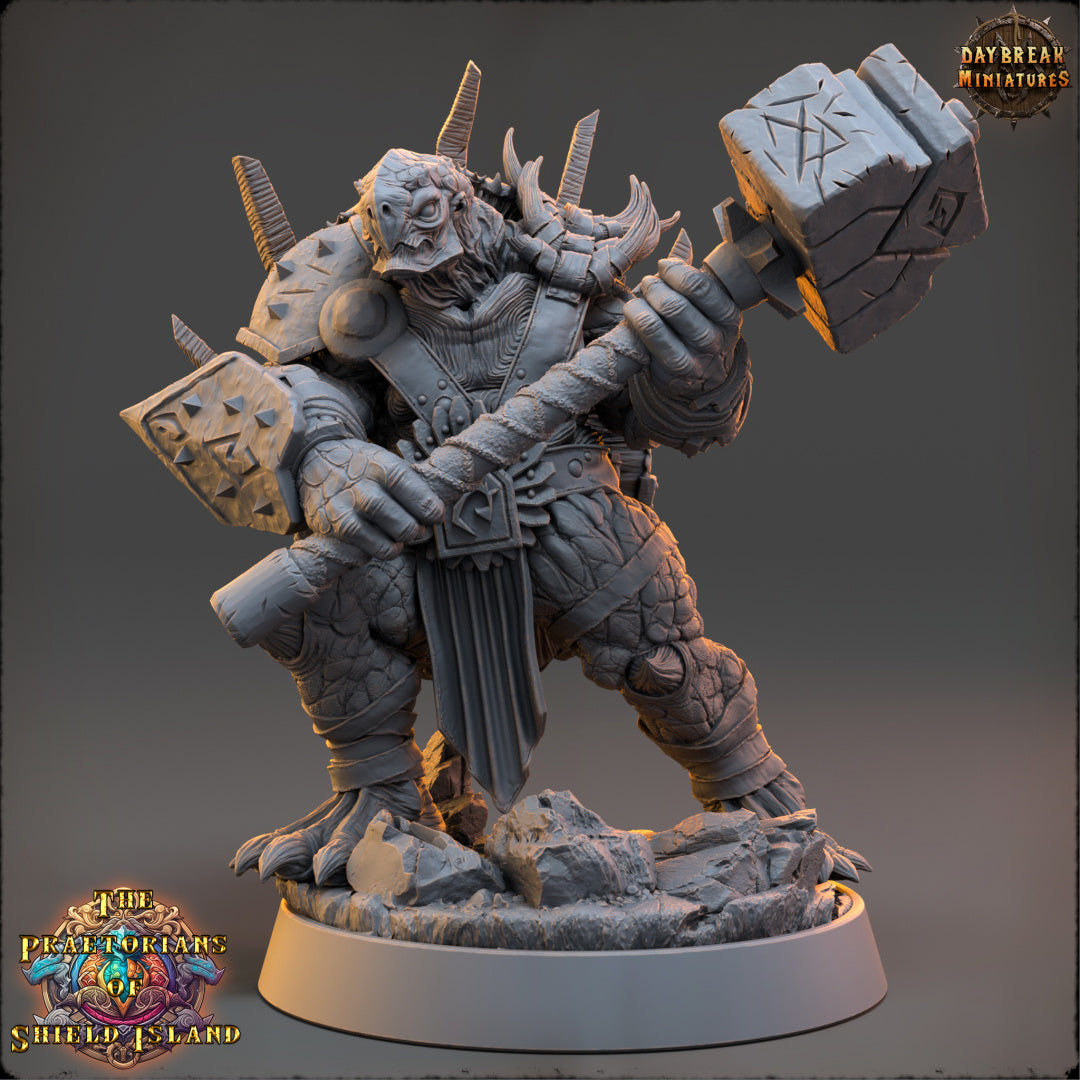 Schildkröten - aus der Reihe The Praetorians of Shield Island von Daybreak Miniatures